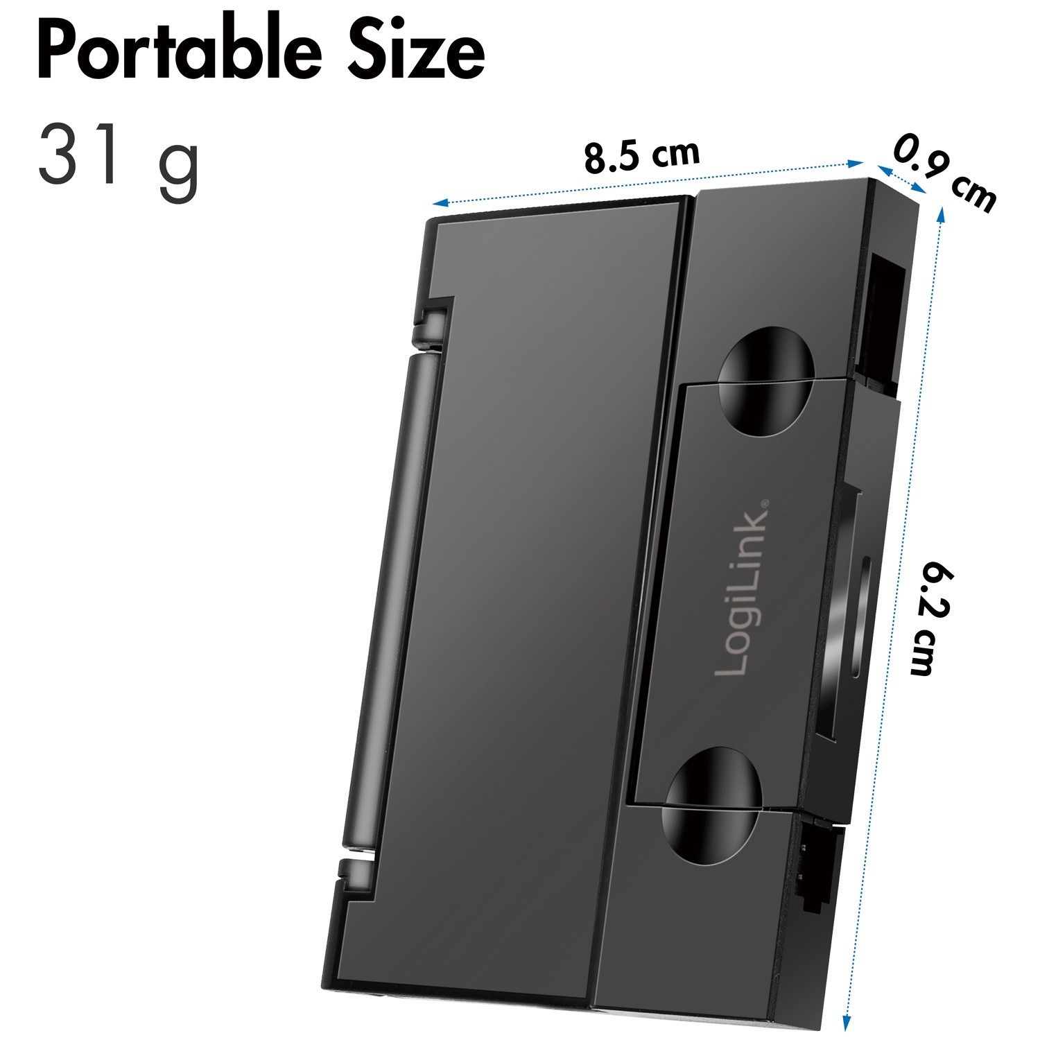 Memory card reader USB-C + USB-A MicroSD - and SD card incl. storage