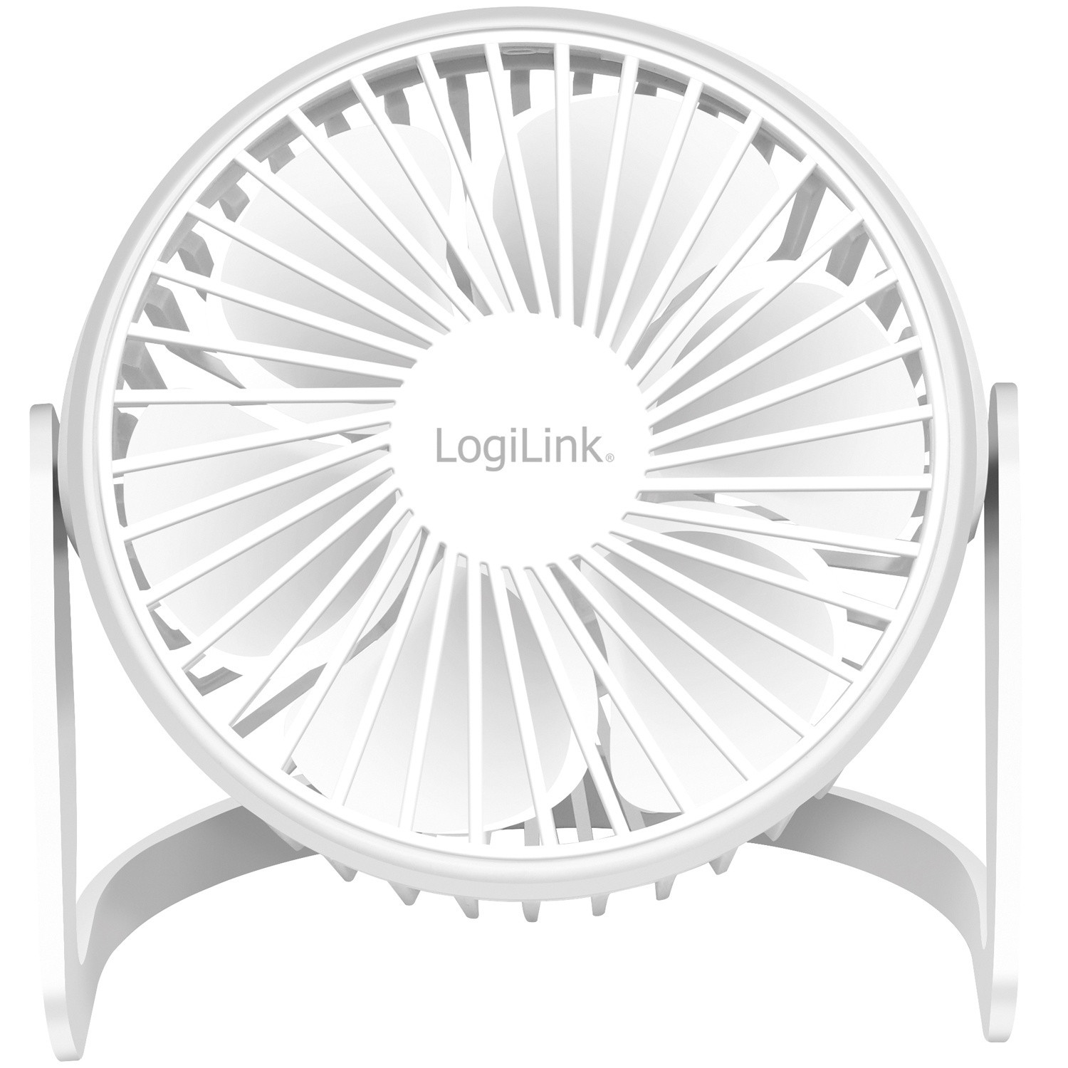 USB-ventilator Ø12,7 cm Wit