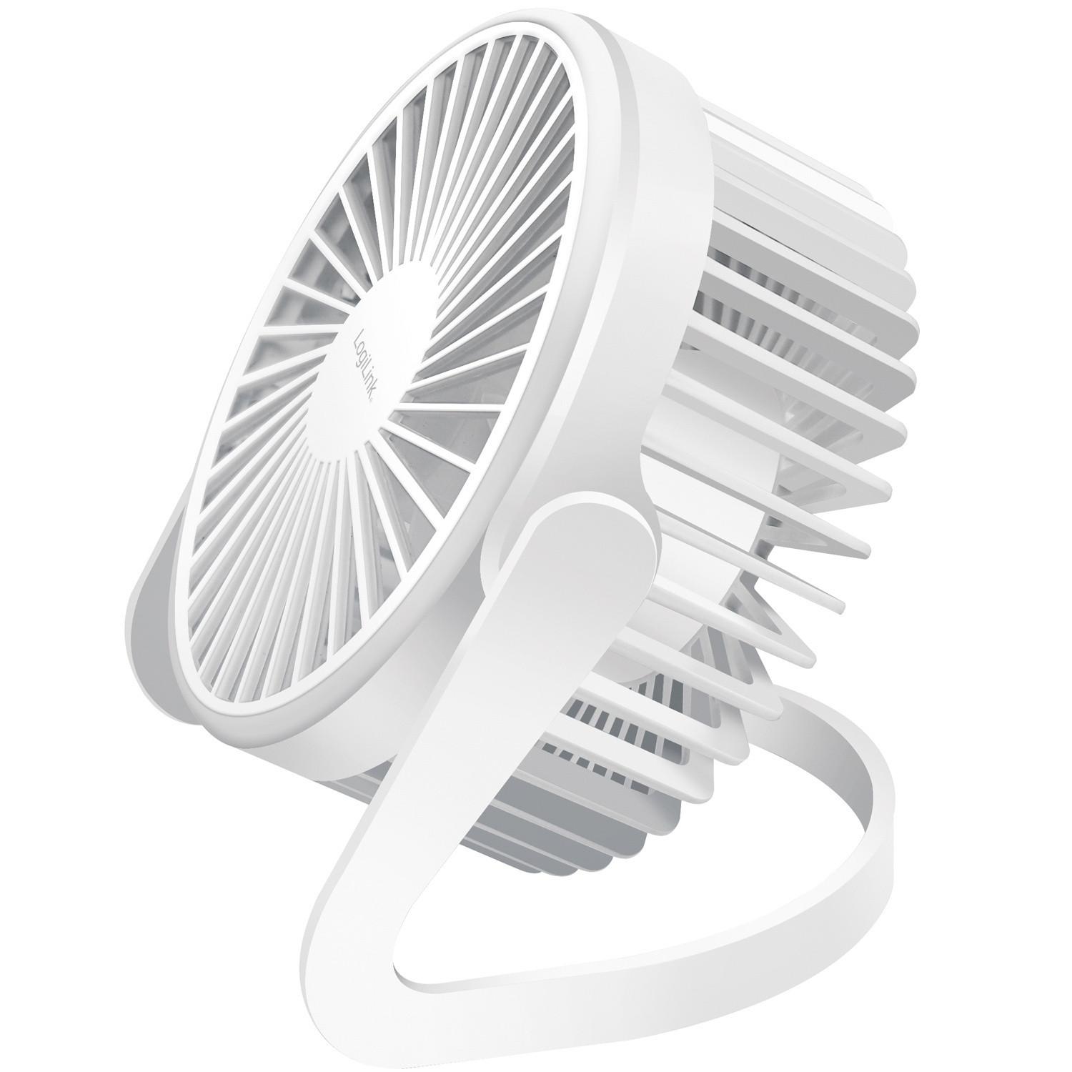 USB-ventilator Ø12,7 cm Wit