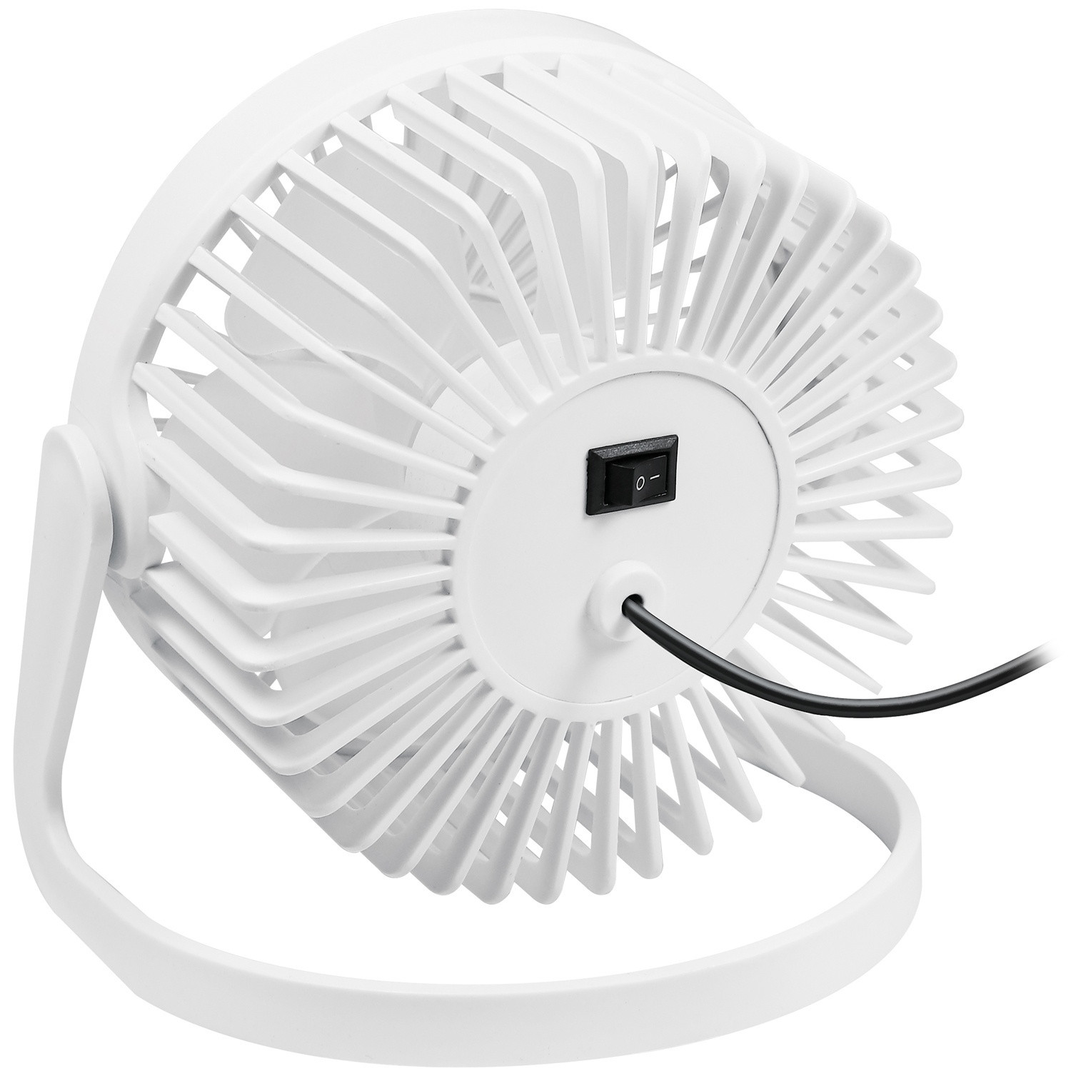 USB ventilátor Ø12,7 cm Biela