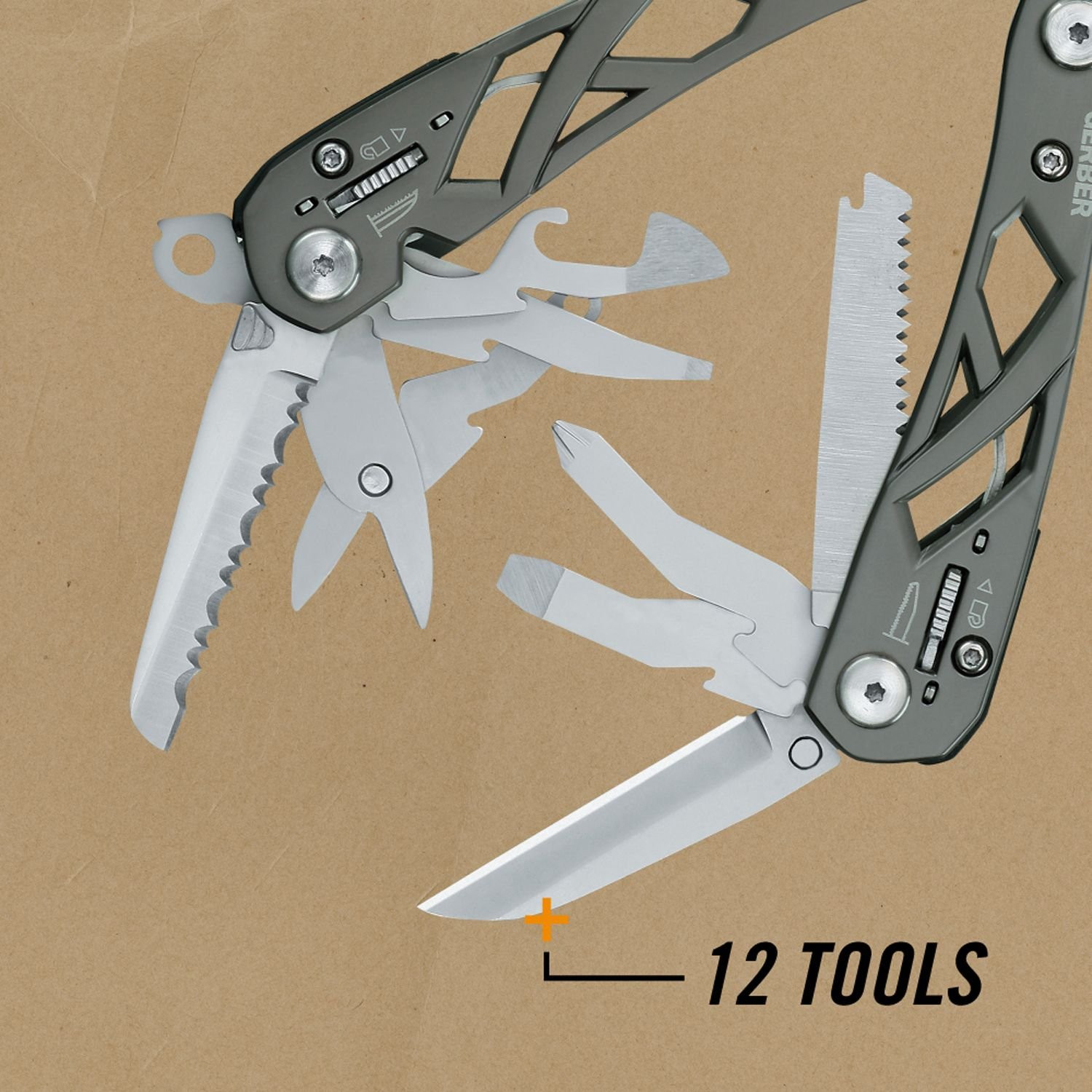 Multitool-Aufhängung mit Holster