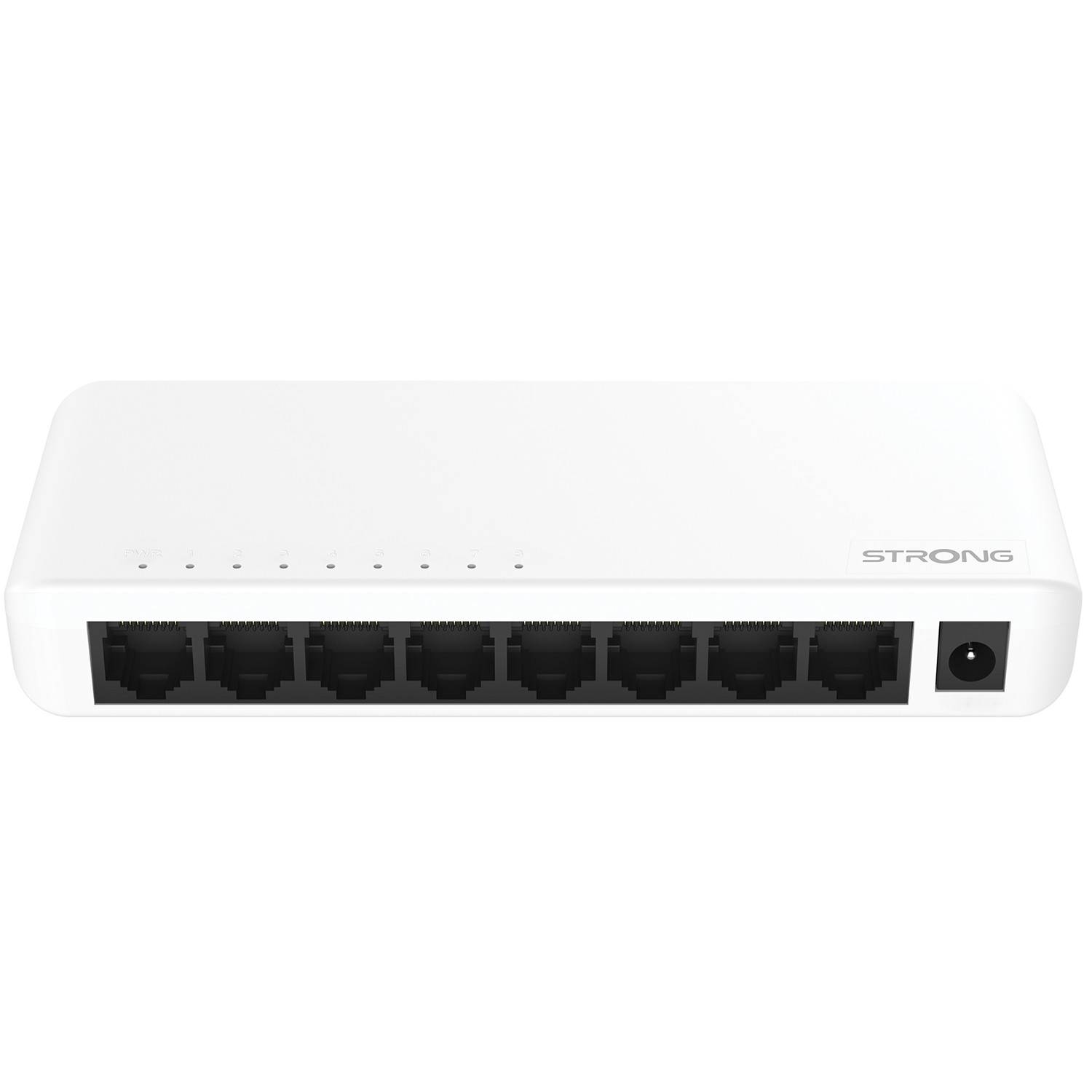 8-poorts Gigabit-switch Wit