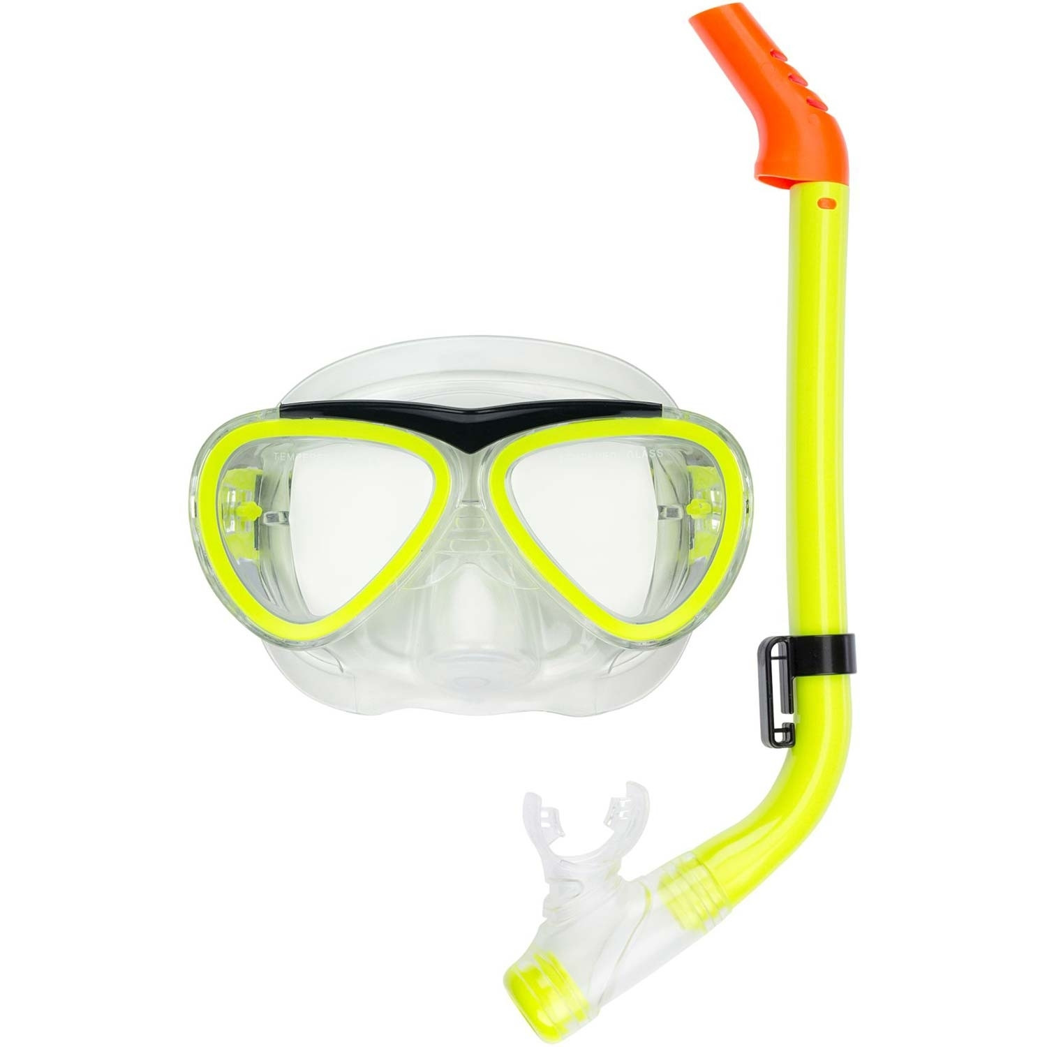 Šnorchlovací set Junior Yellow