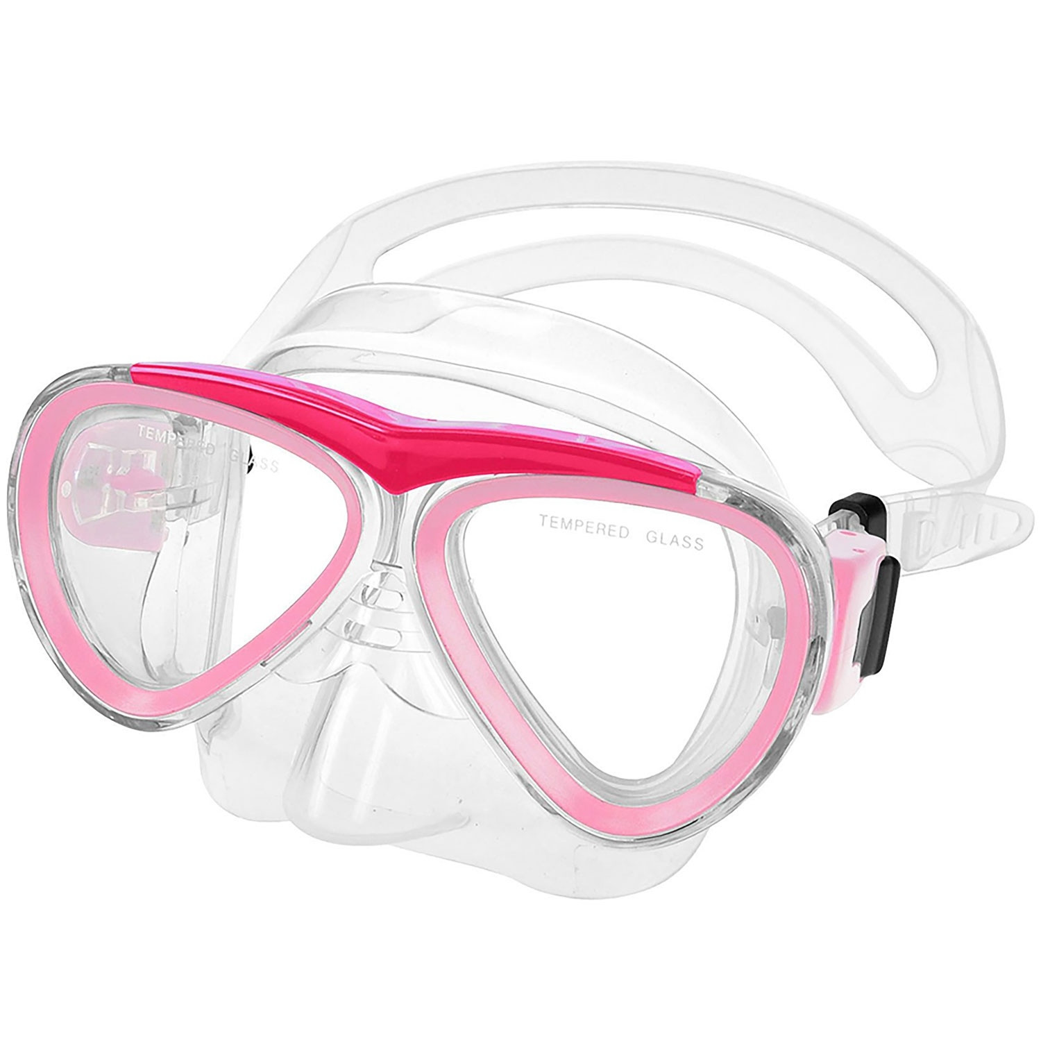 Occhiali da sub Junior, Rosa