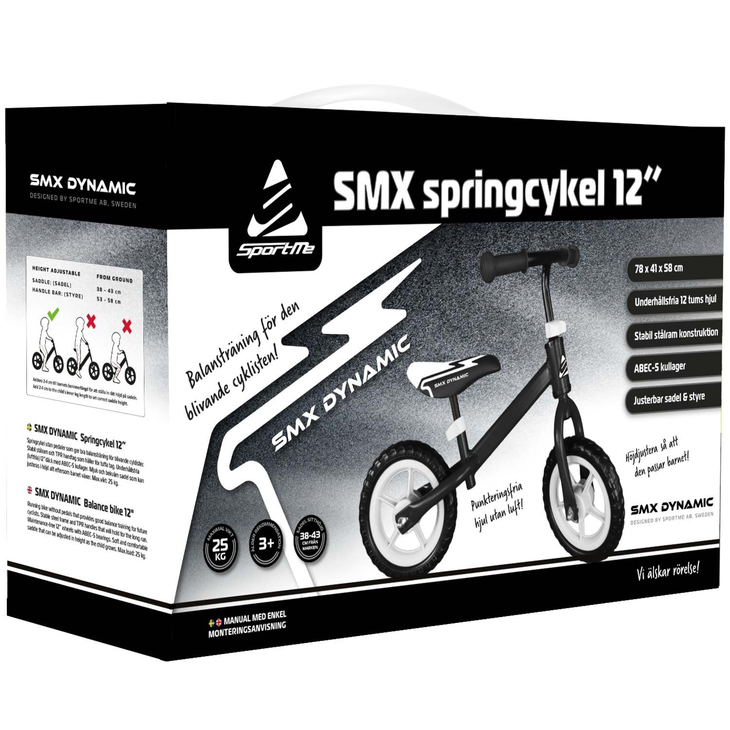 Bicicleta SMX Balance 12 polegadas