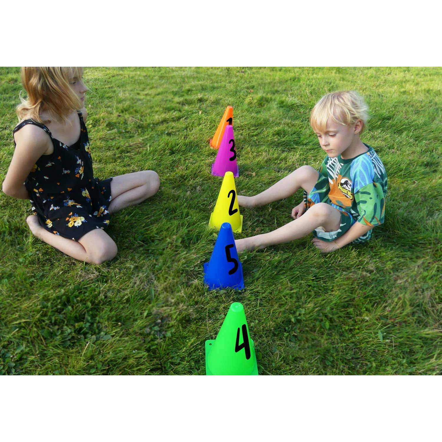 Coni numerati 23 cm - Set 1-10