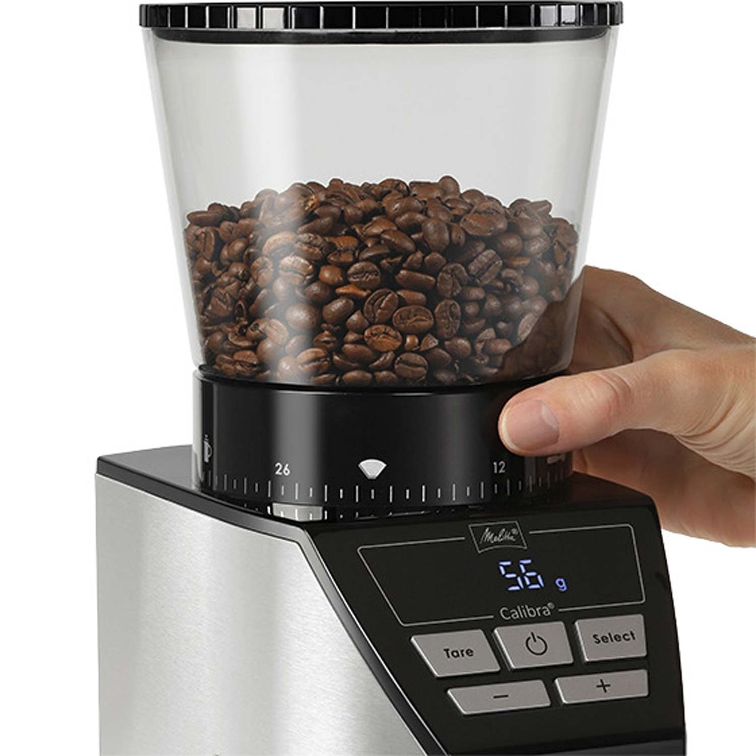 Macinacaffè Calibra Nero 22156