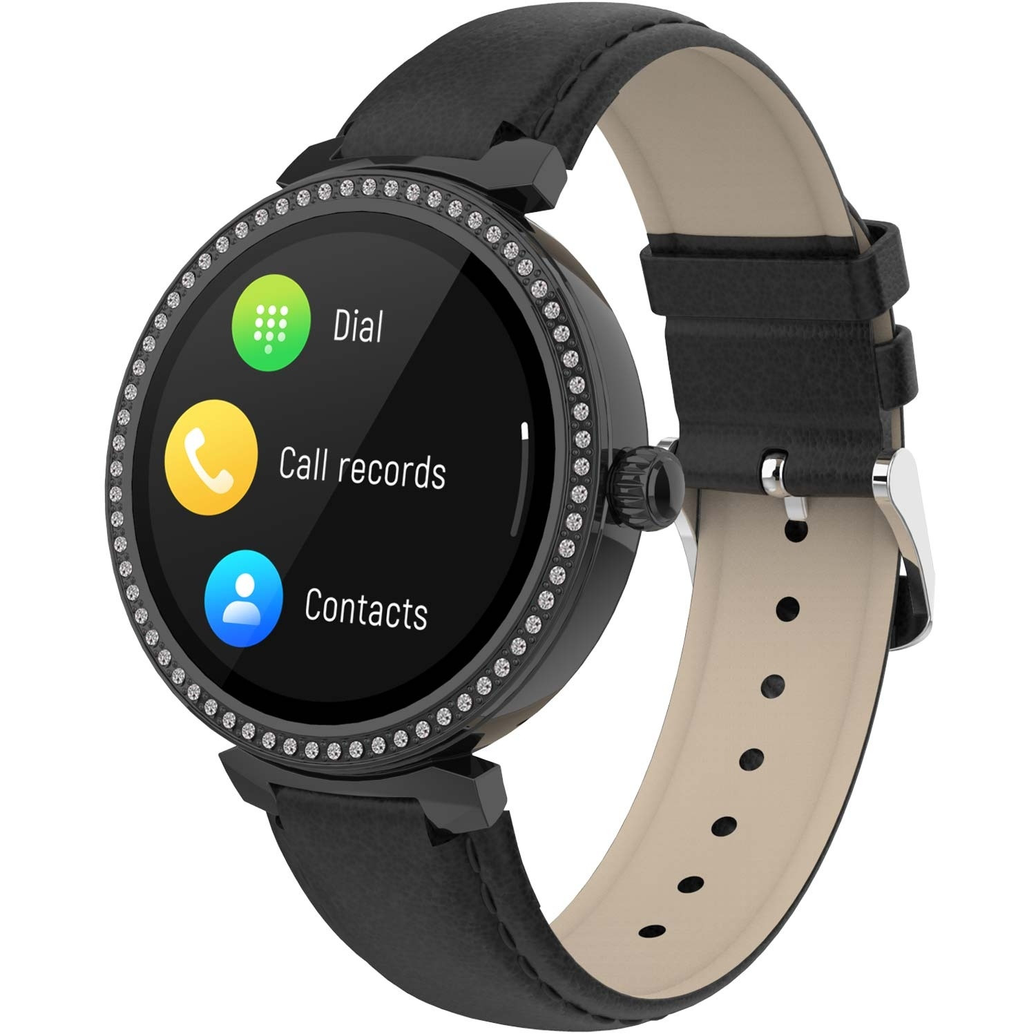 SWC-342B Bluetooth-Smartwatch mit Herzfrequenz- und Blutsauerstoffs...