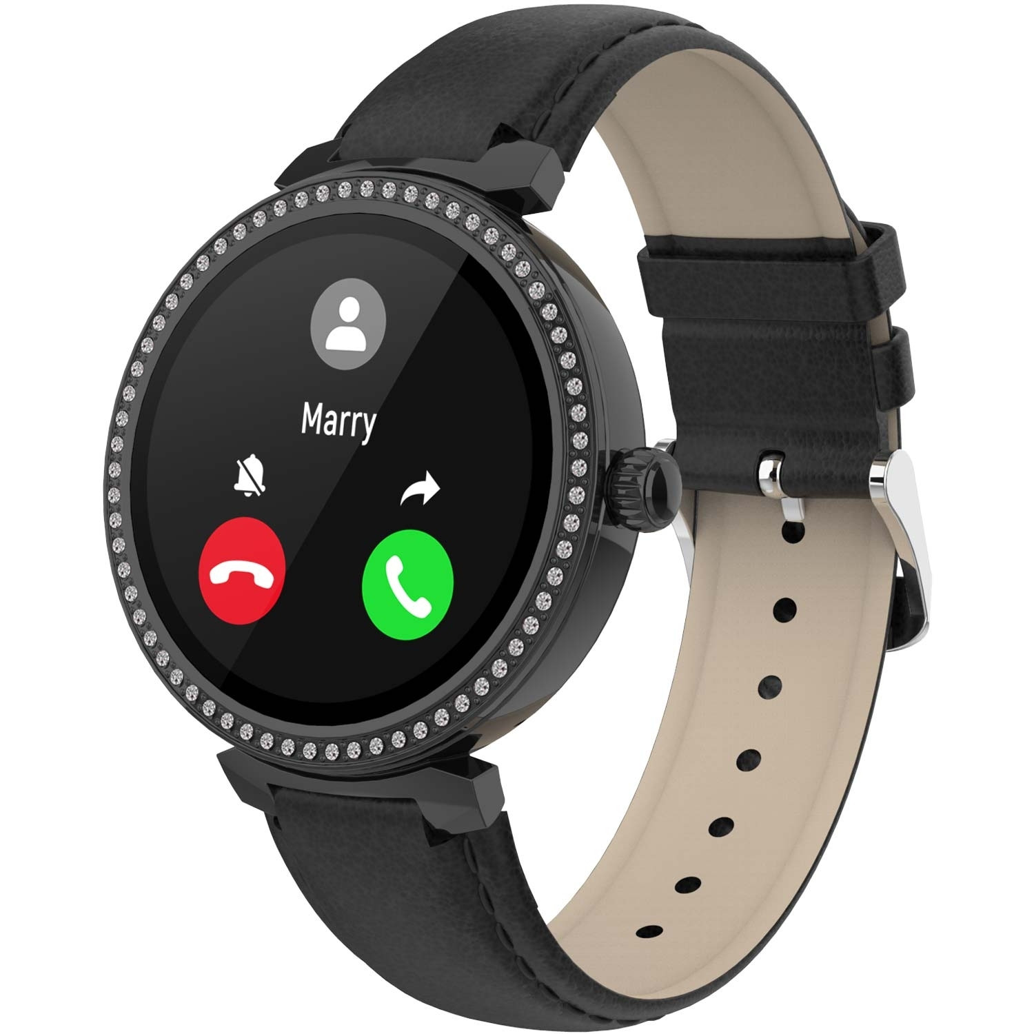 SWC-342B Bluetooth-Smartwatch mit Herzfrequenz- und Blutsauerstoffs...
