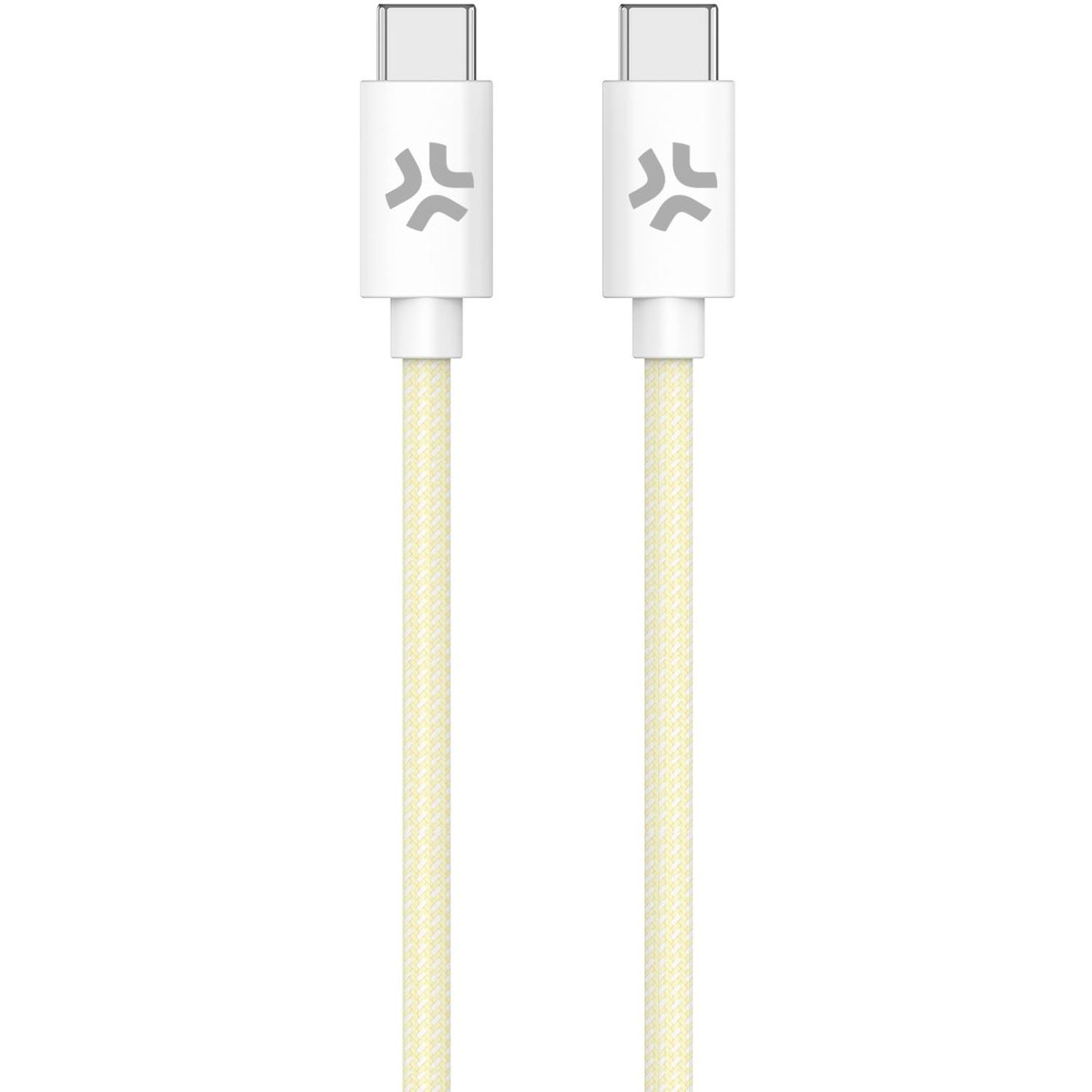 Kabel USB-C - USB-C 60W 1,5 m Żółty