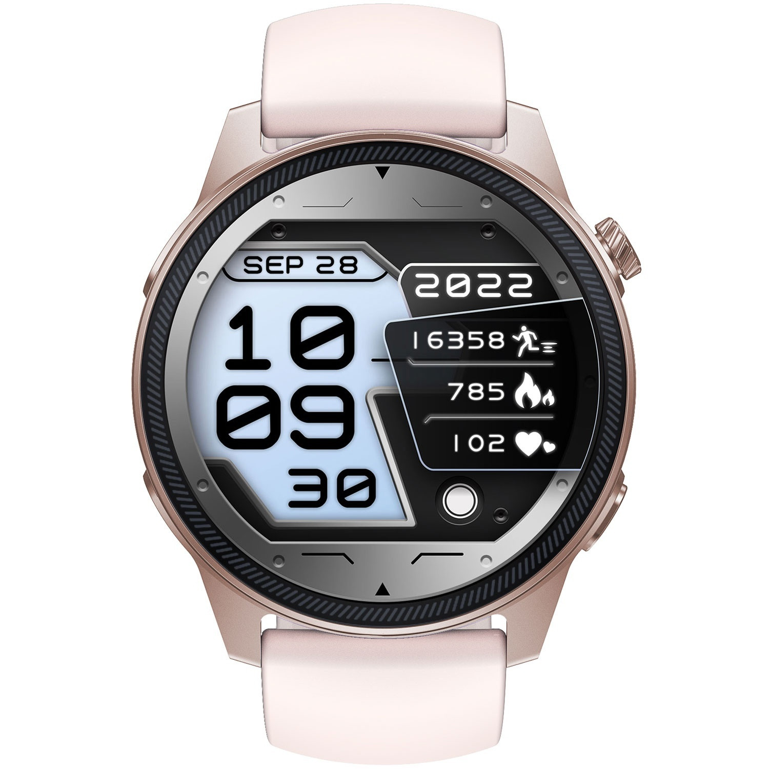 SWC-392 Bluetooth Smartwatch Rosa