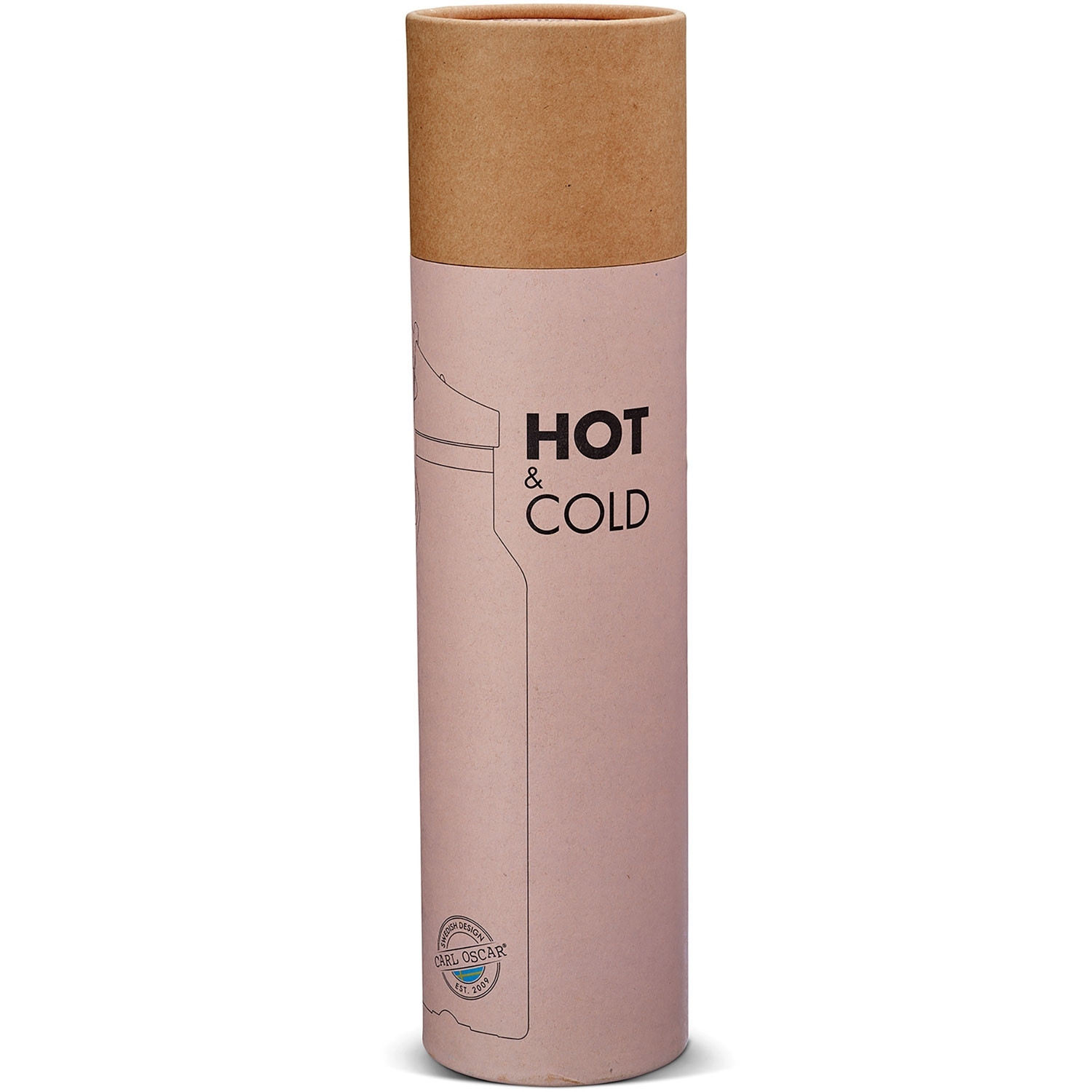 Bouteille TEMP 0,7 L - Rose