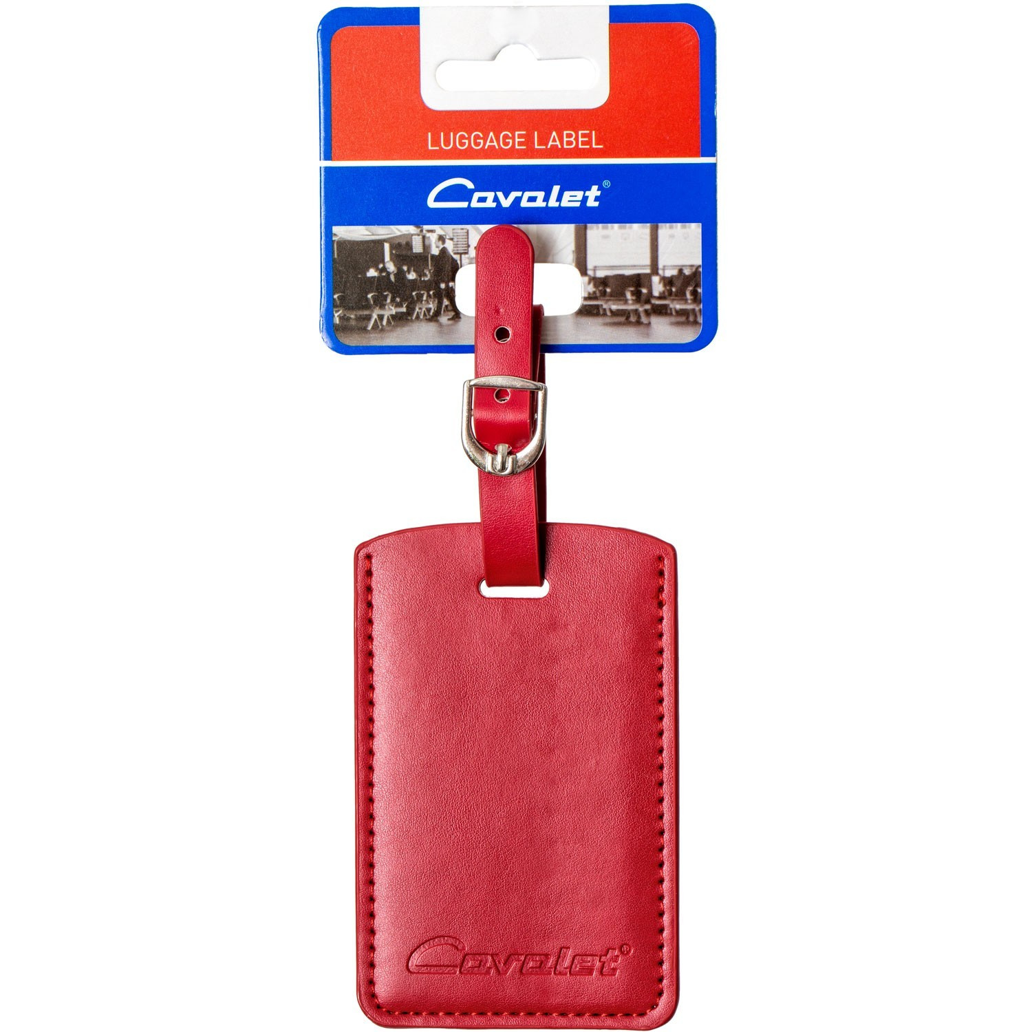 Bagagelabel Rood