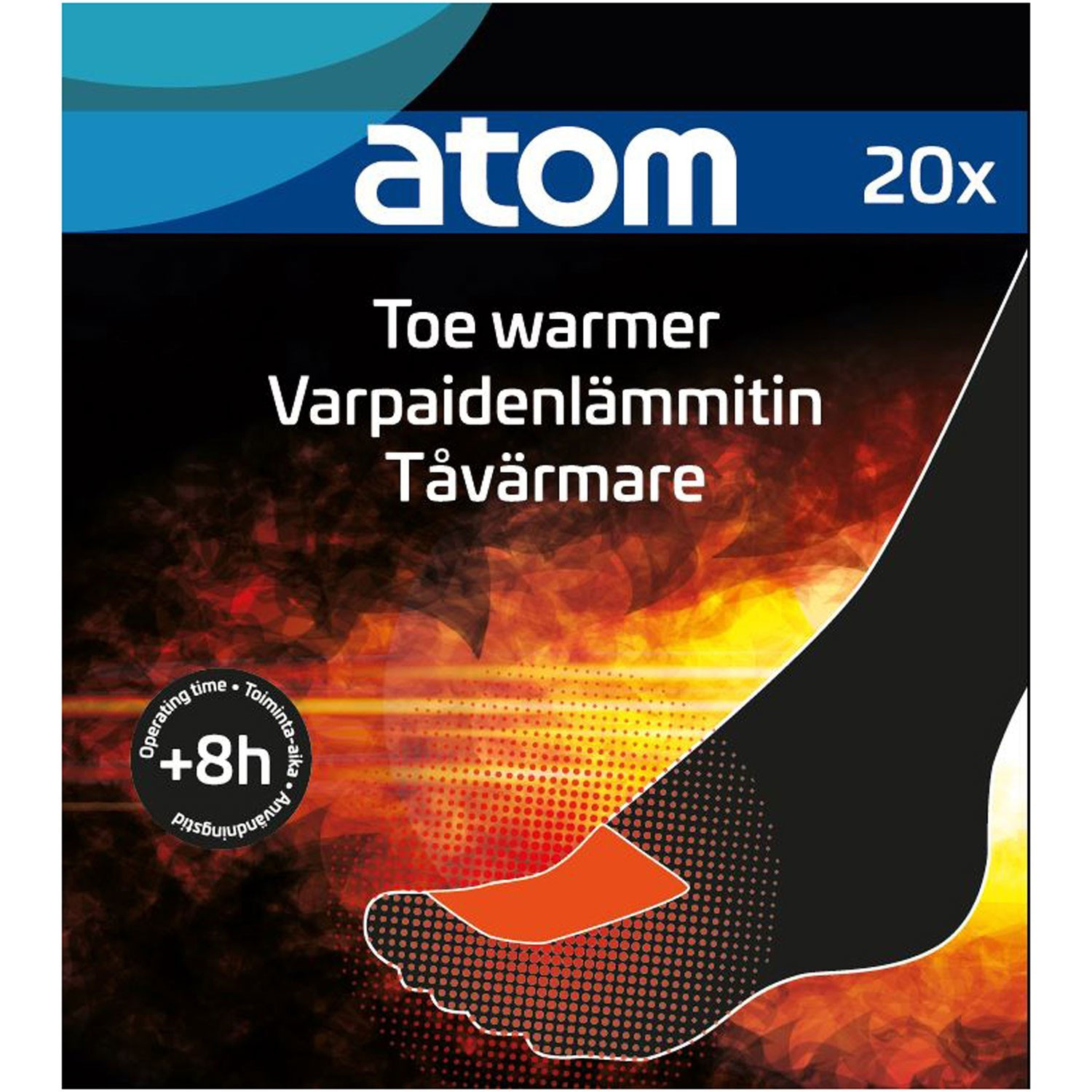 Aquecedor Atom Toe 20 unid.