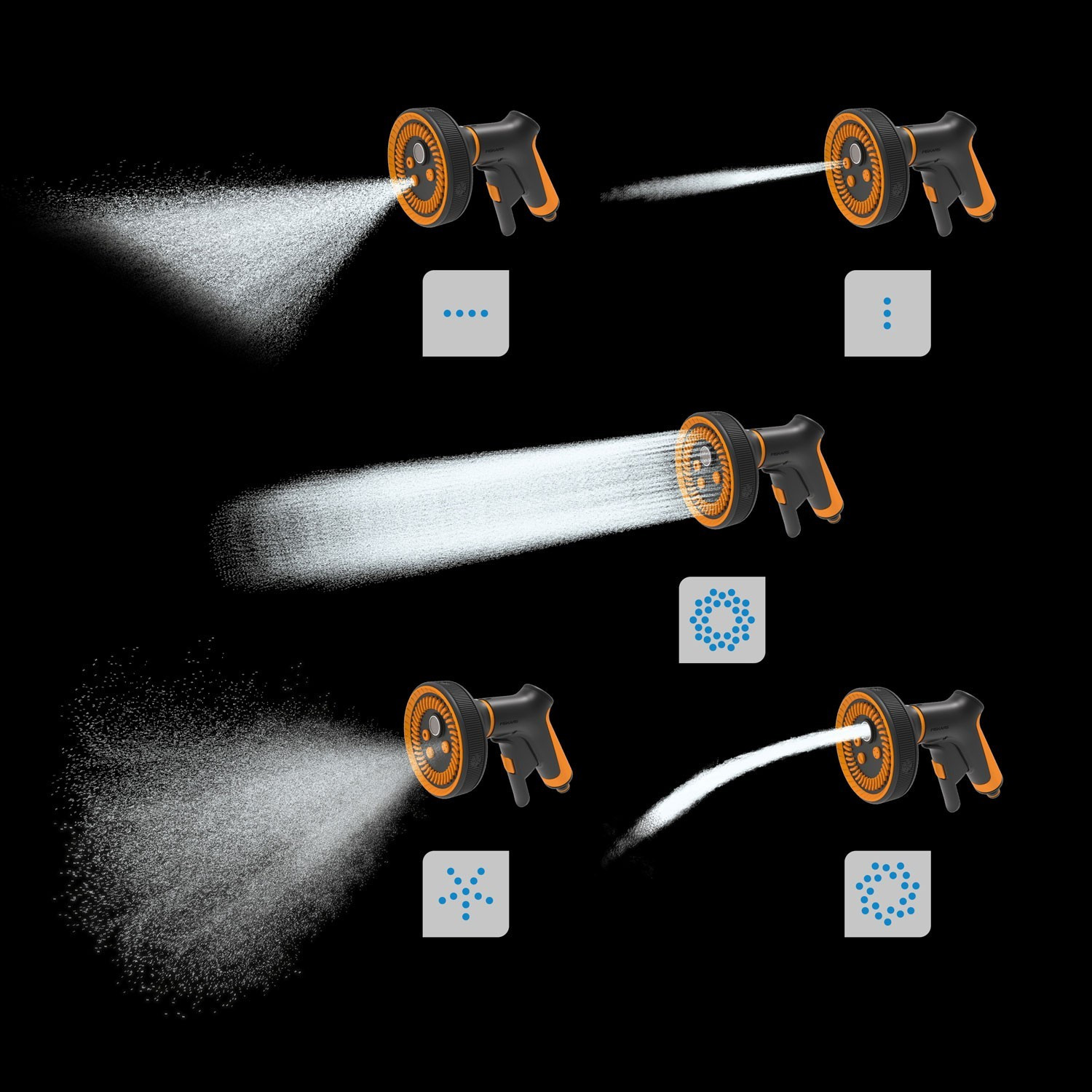 Sprinklerpistool multifunctioneel. voor tr.
