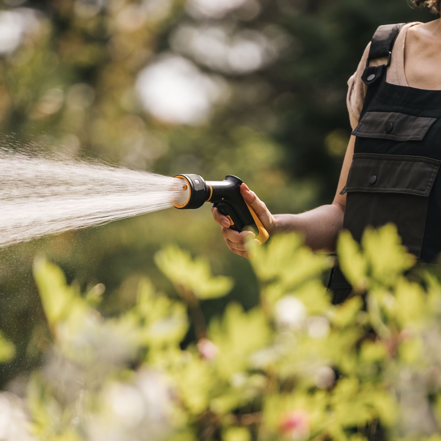 Sprinkler gun 3 function. front tr.
