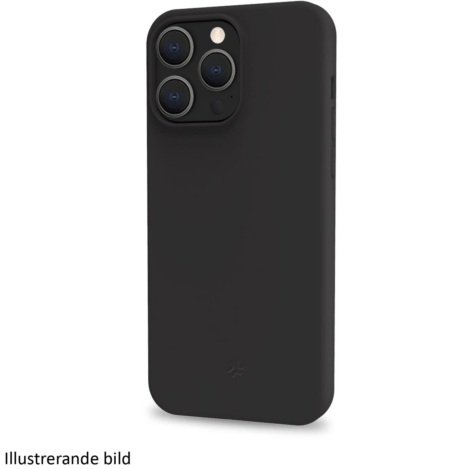 Cromo Soft rubber case iPhone 16 Plus Black