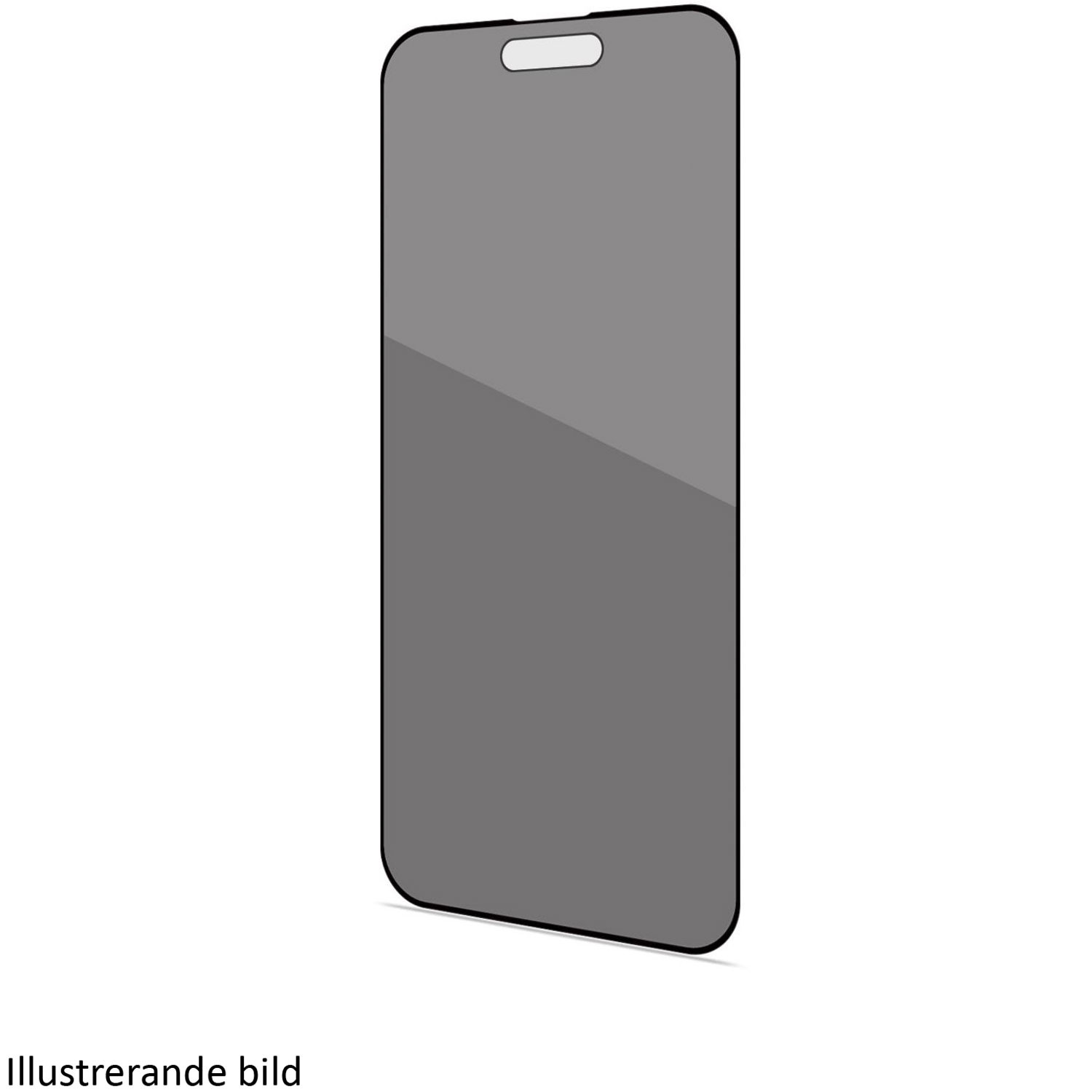 Privacy Screenprotector Gehard glas iPhone 16