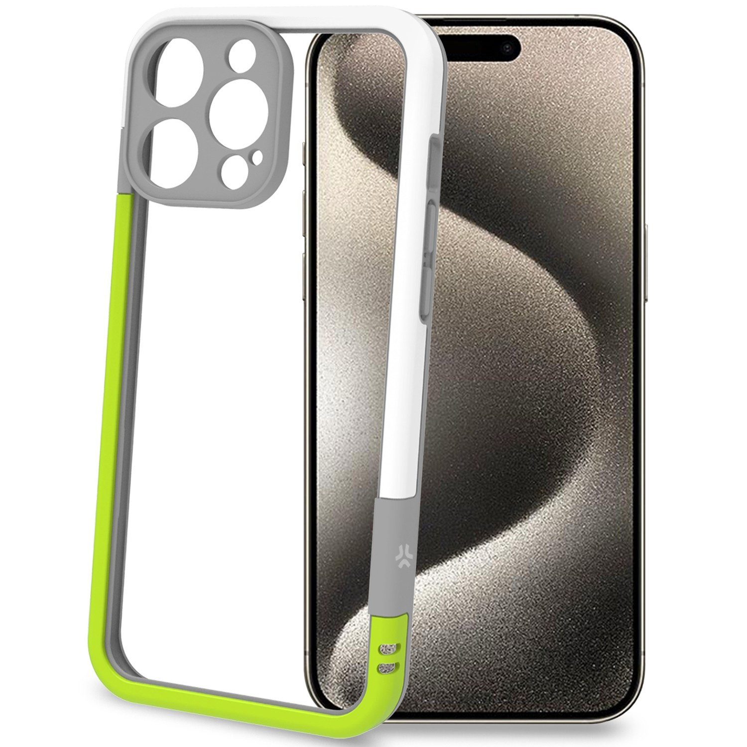 Bumper iPhone 16 Pro Max Wit/Limegroen