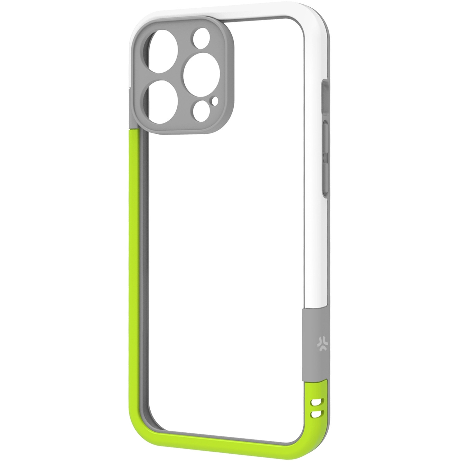 Protector iPhone 16 Pro Max Blanco/Verde Lima