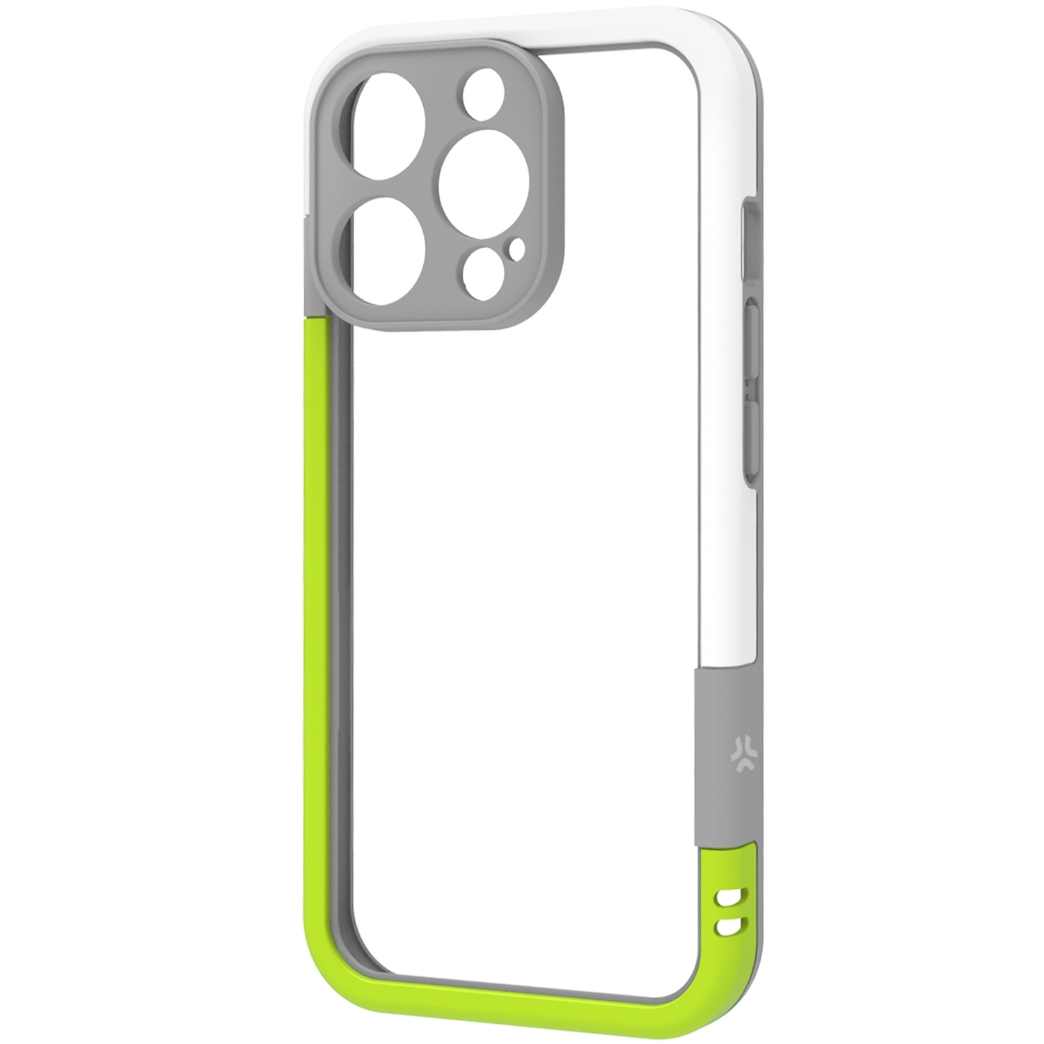 Bumper iPhone 16 Pro Wit/Limegroen