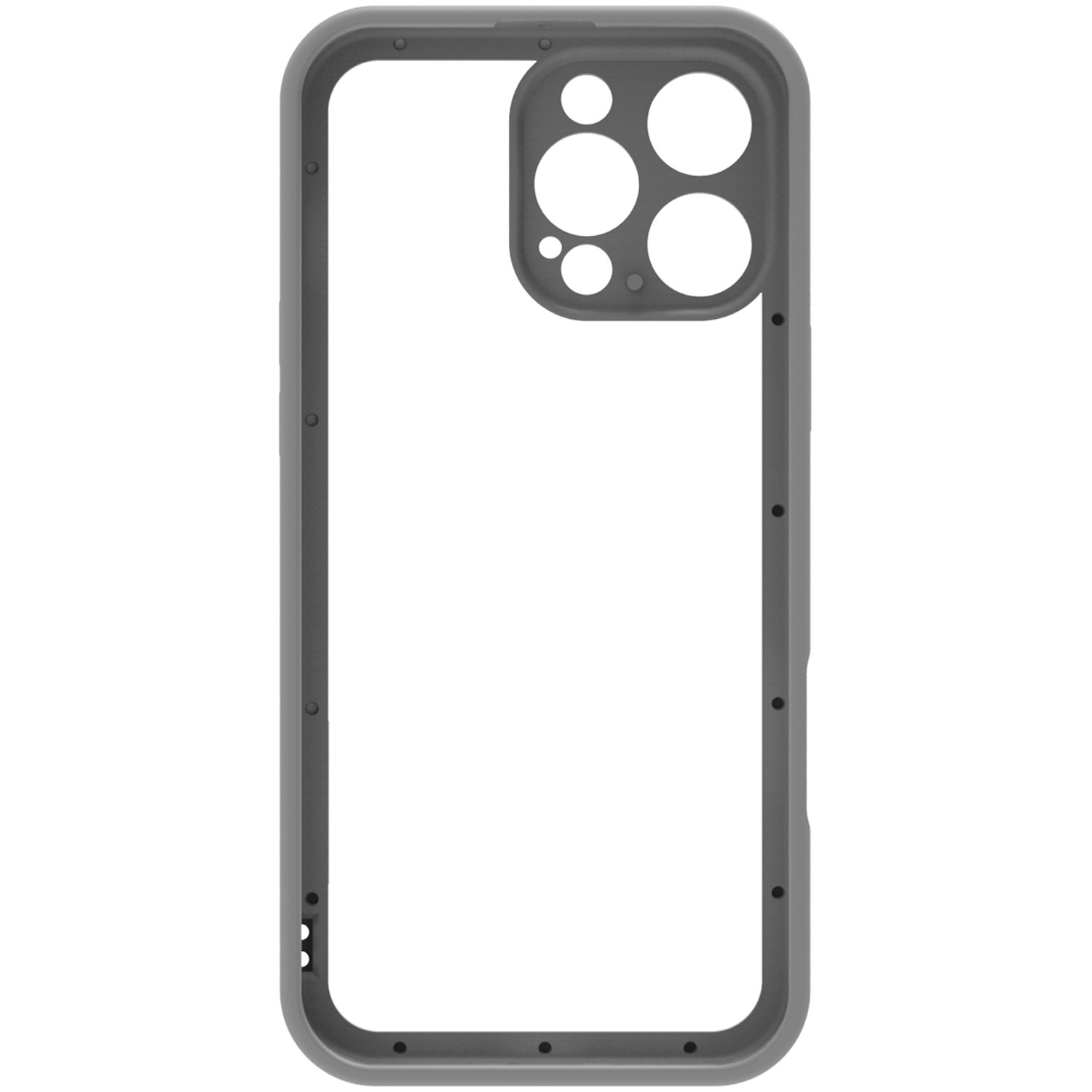 Bumper iPhone 16 Pro Max Black/White