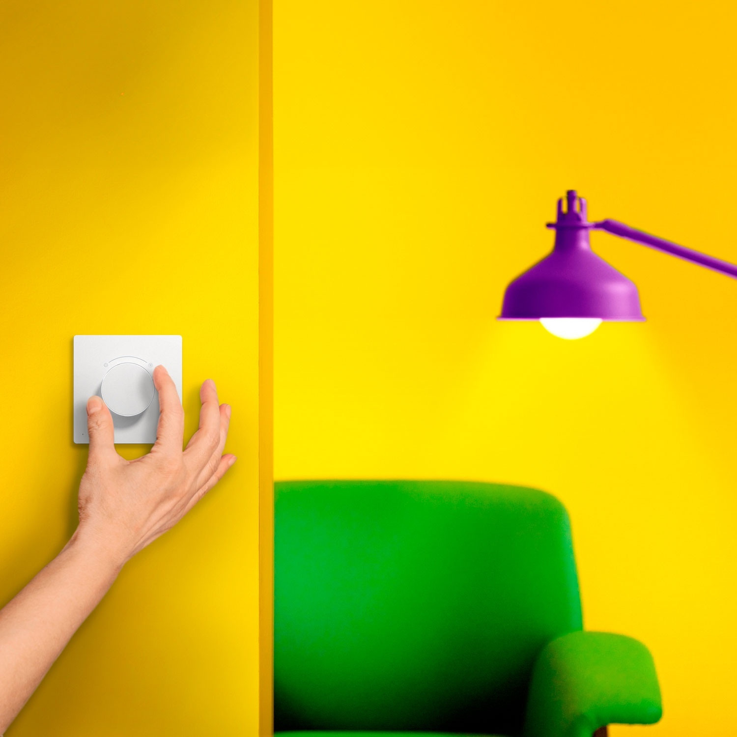 Interruptor de discagem inteligente WiFi