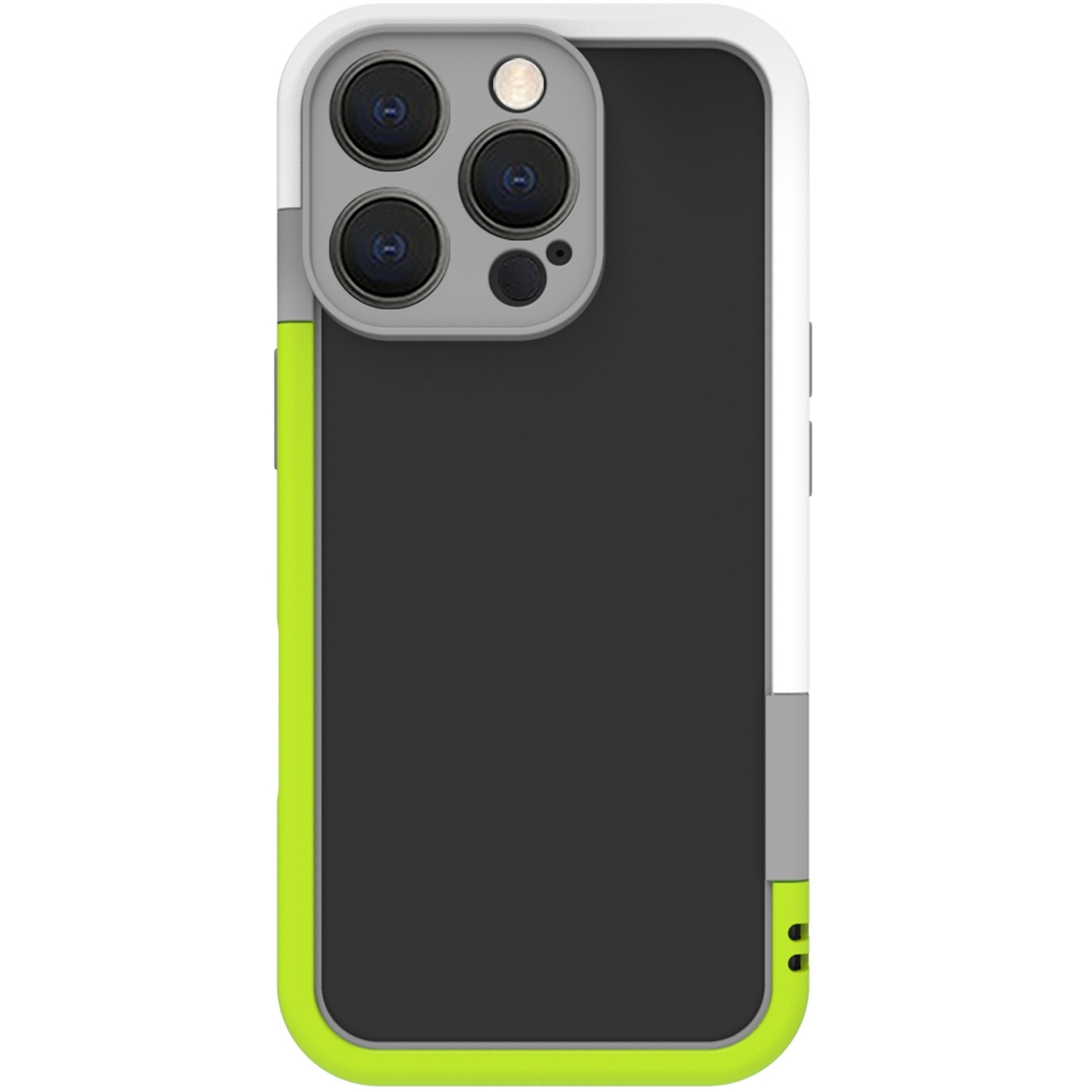 Bumper iPhone 16 Pro Wit/Limegroen