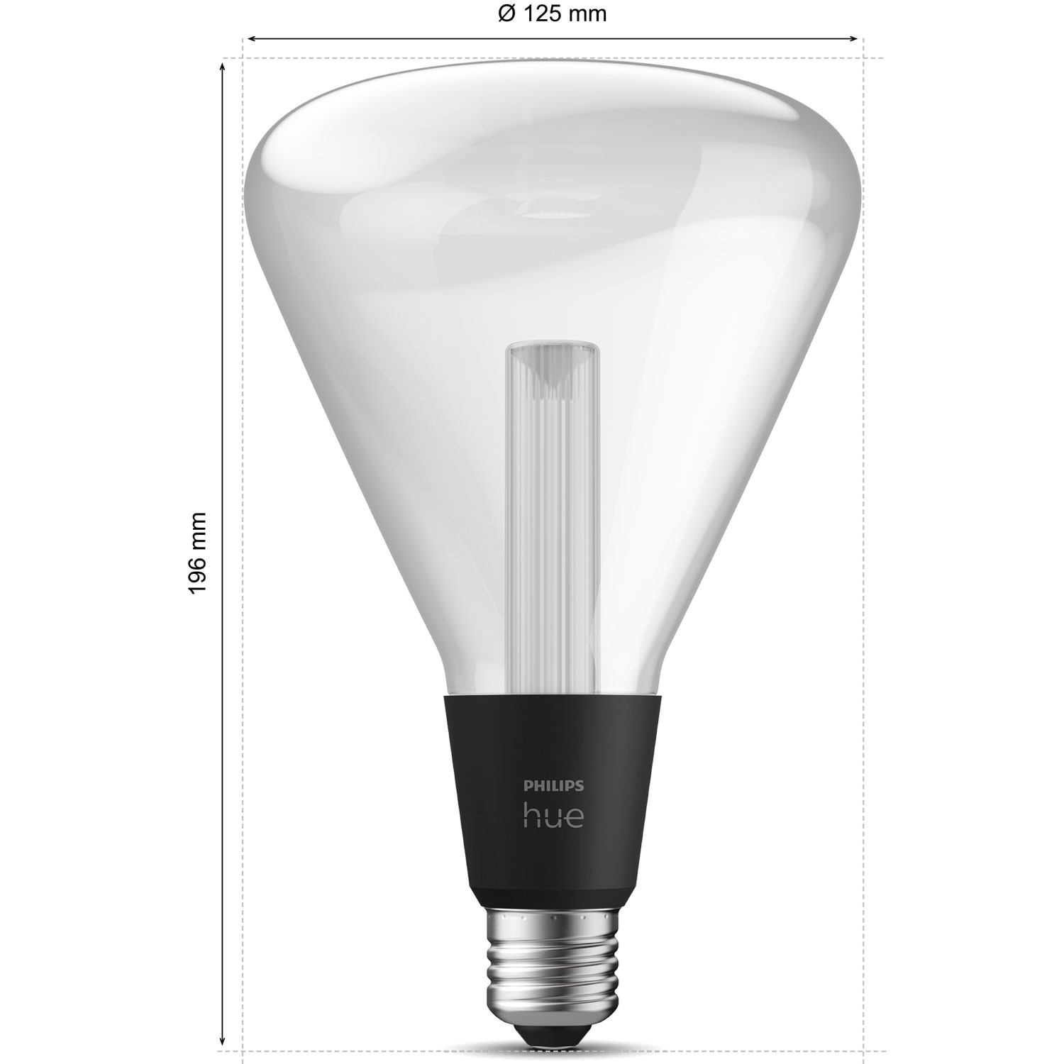 Hue Lightguide Triangle E27 Wit en kleurambiance