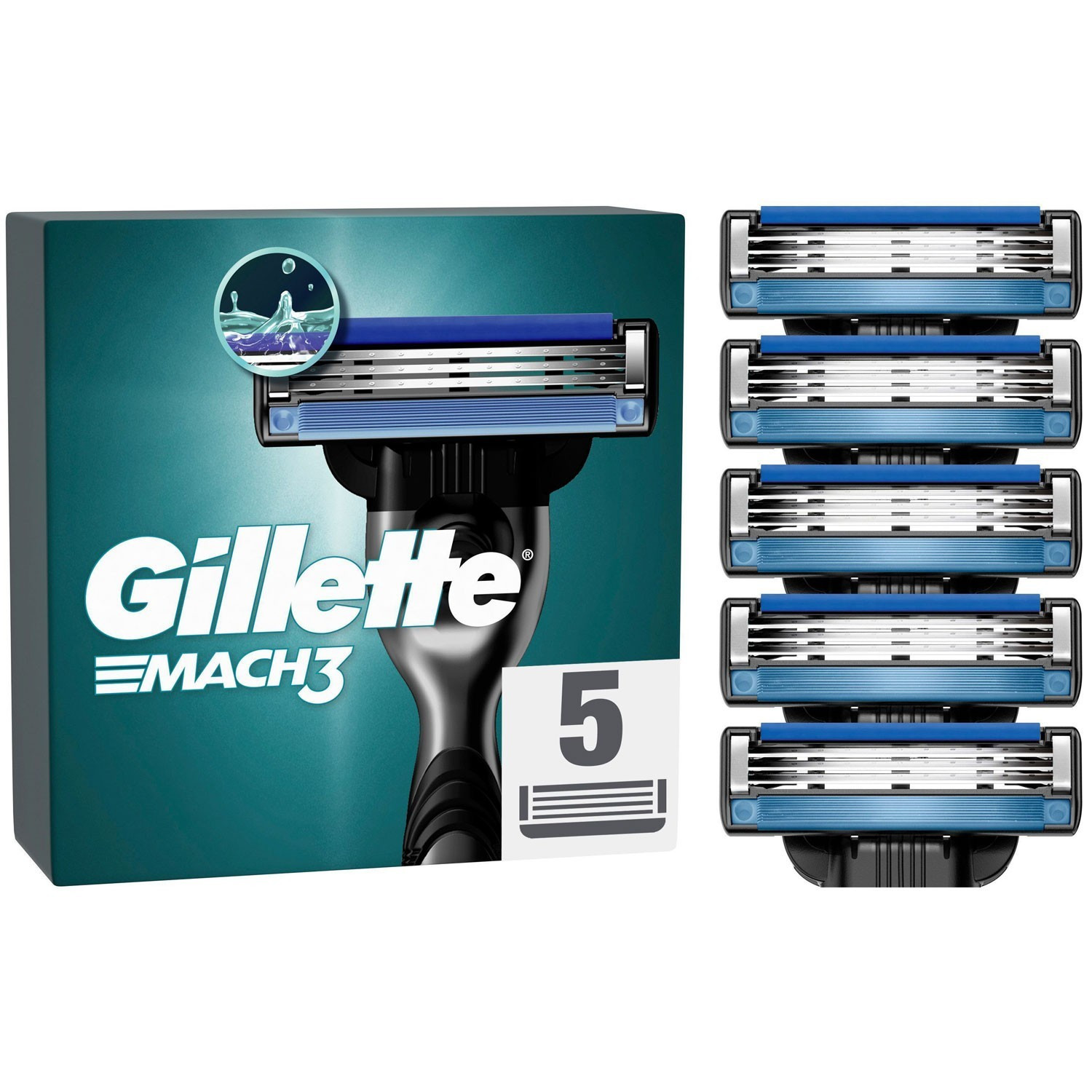Scheermesjes Mach3 5st