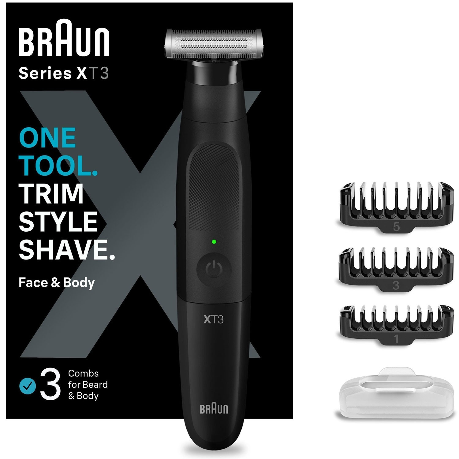 Hybrid trimmer XT3100 3-combs
