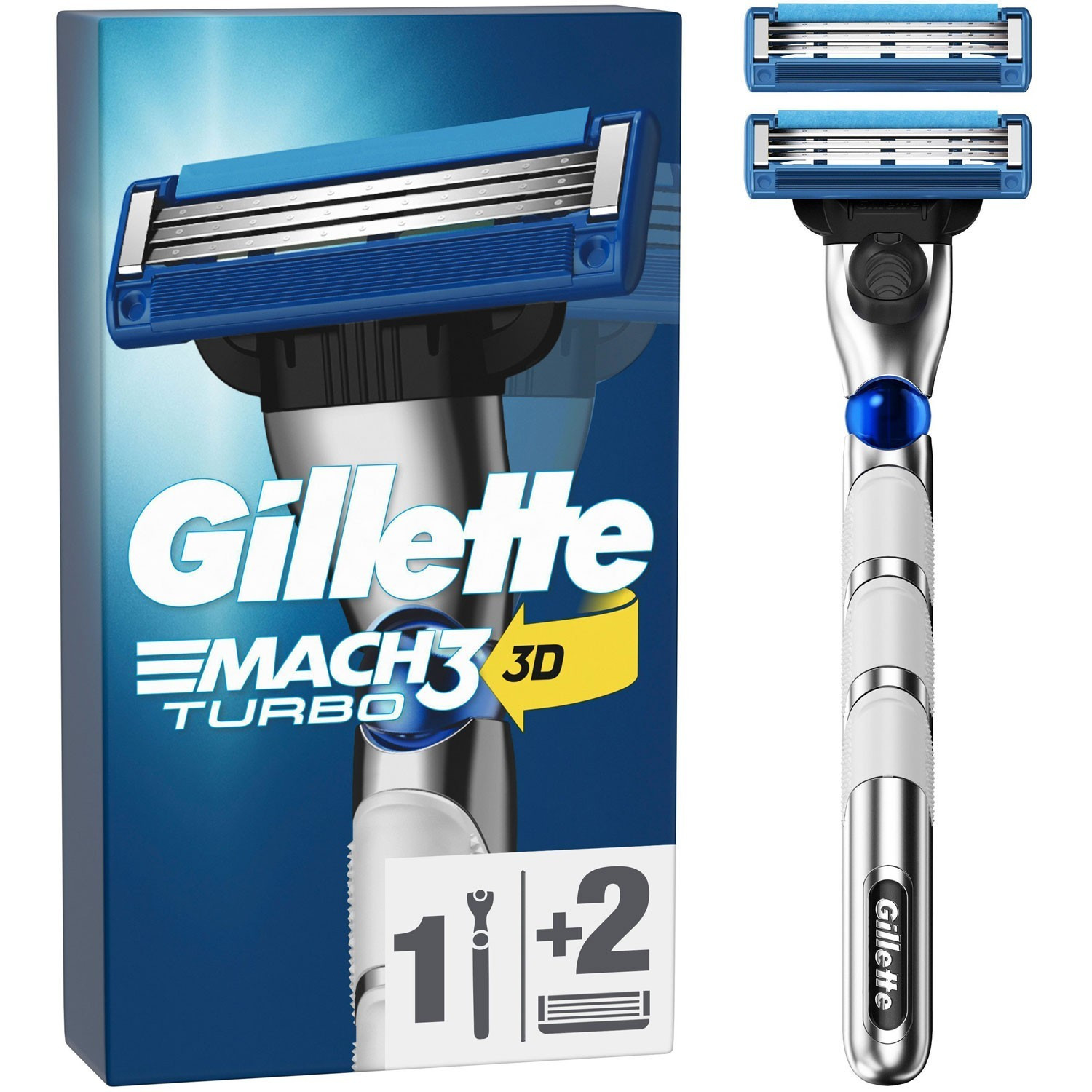 Razor Mach3 Turbo 2 čepele