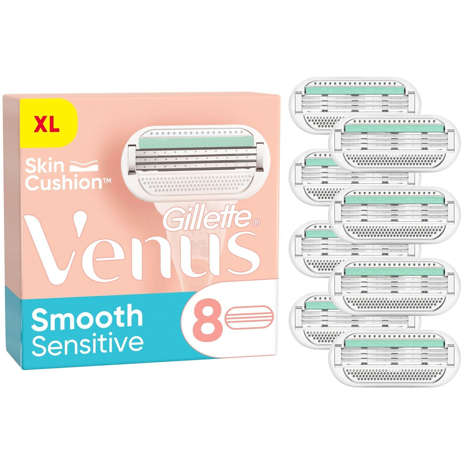 Scheermesjes Venus Smooth Sensitive 8st
