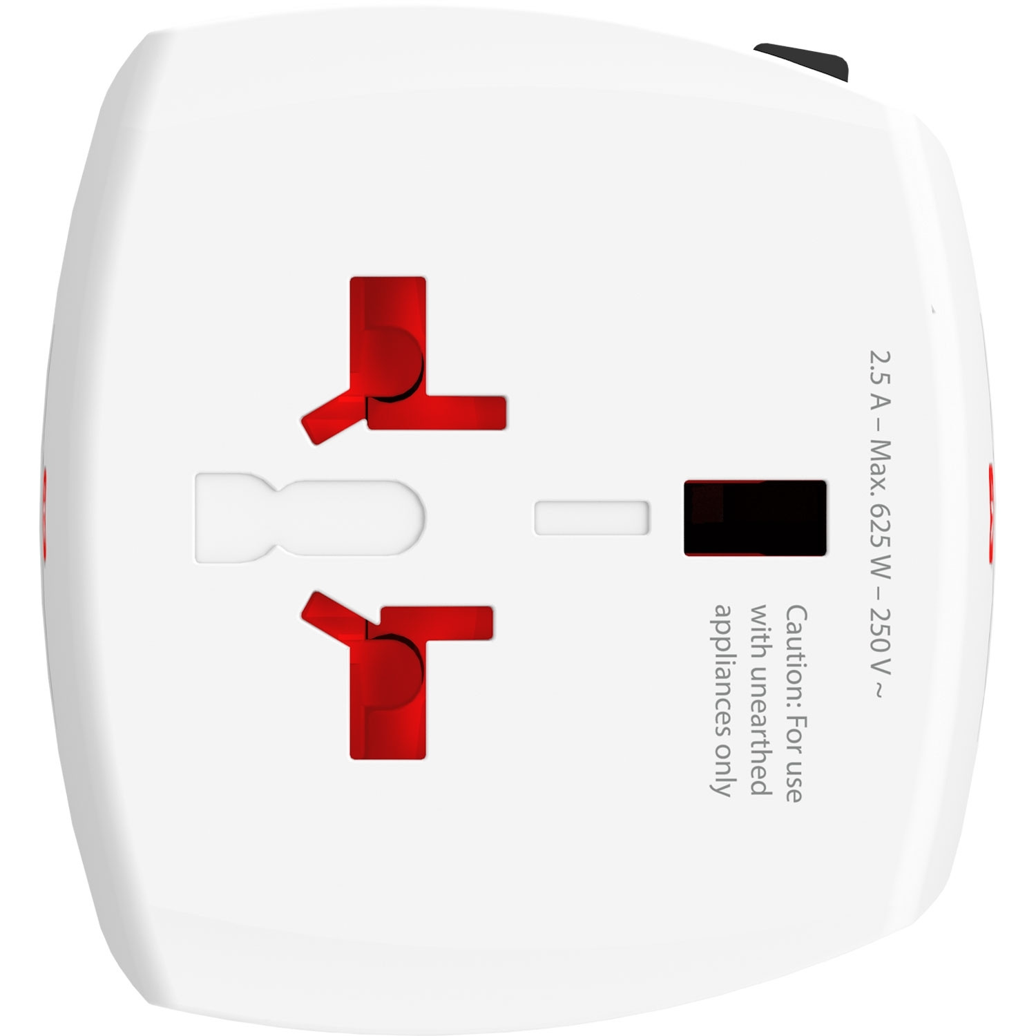 Wereldreisadapter MUV Micro ongeaard
