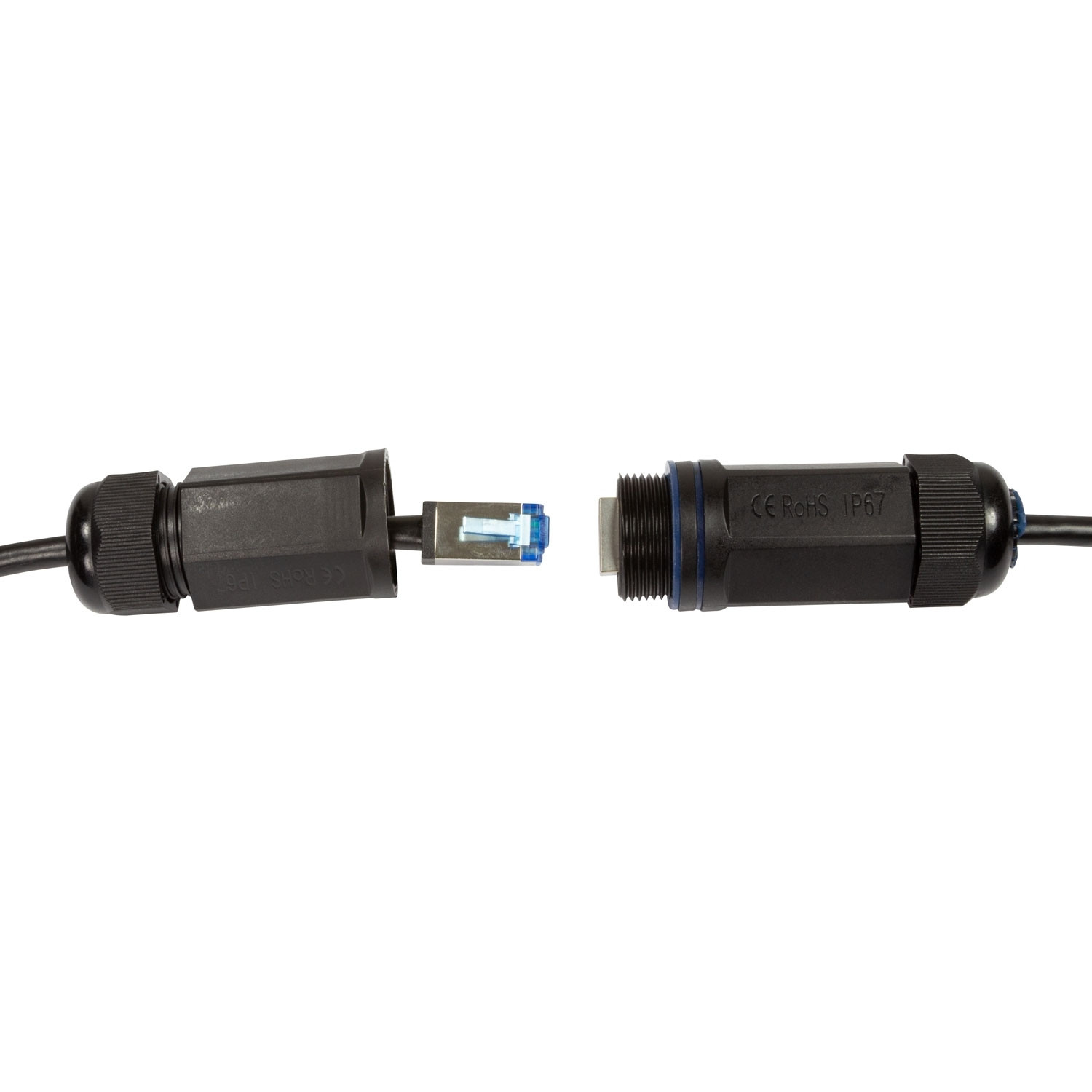Cabo de rede externa CAT6A 1m
