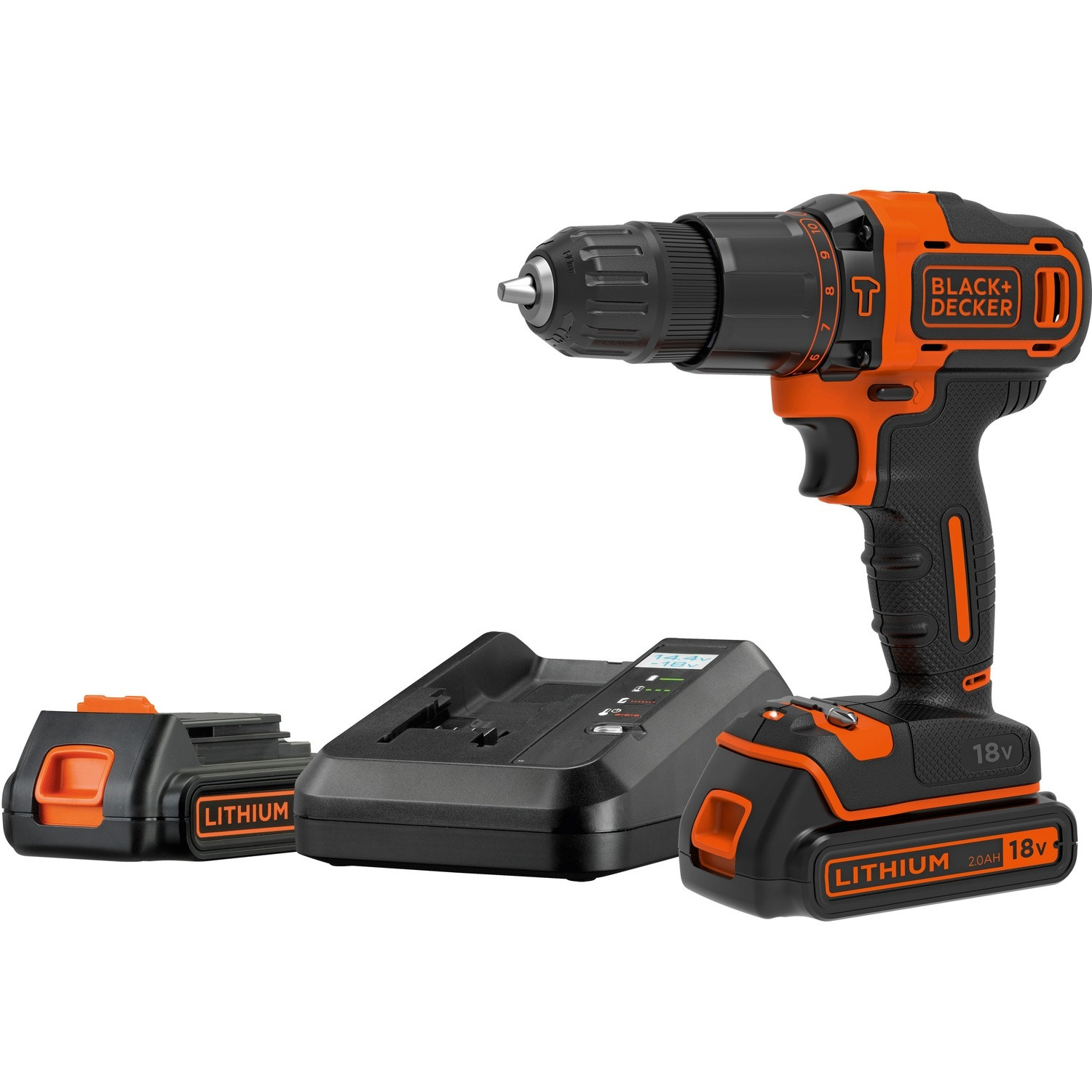 Schroevendraaier 18V 2 batterijen