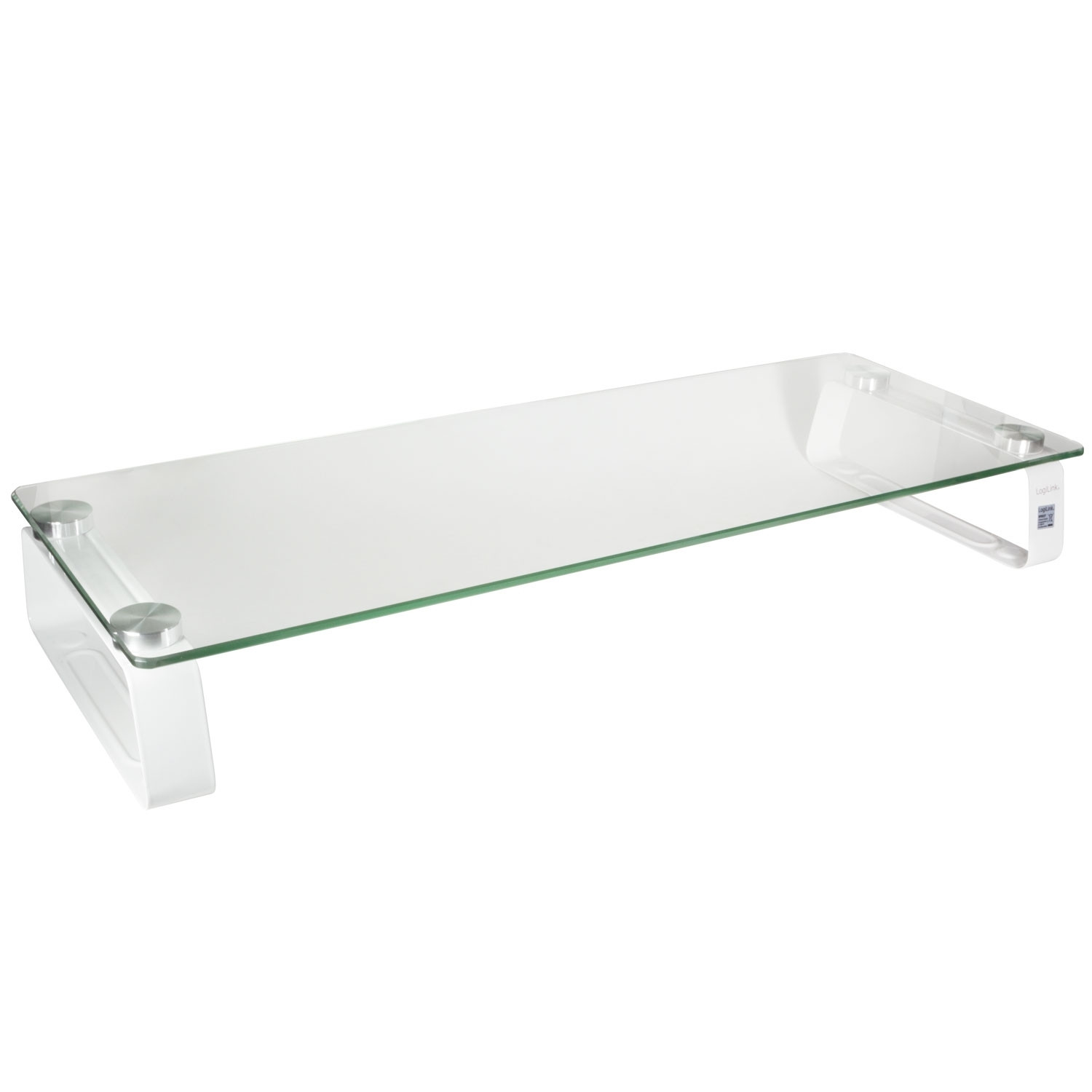 Monitorstandaard van glas/metaal