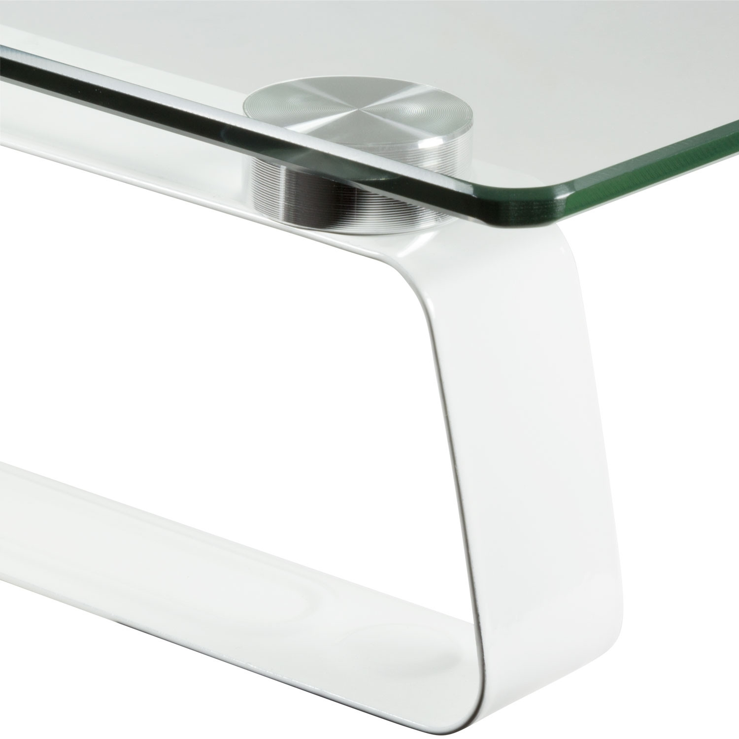 Monitorstandaard van glas/metaal