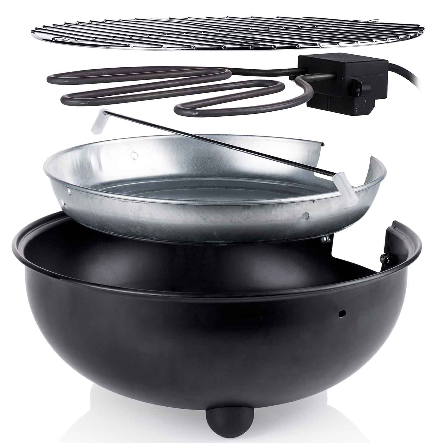 Grill électrique Ø30cm Modèle de table