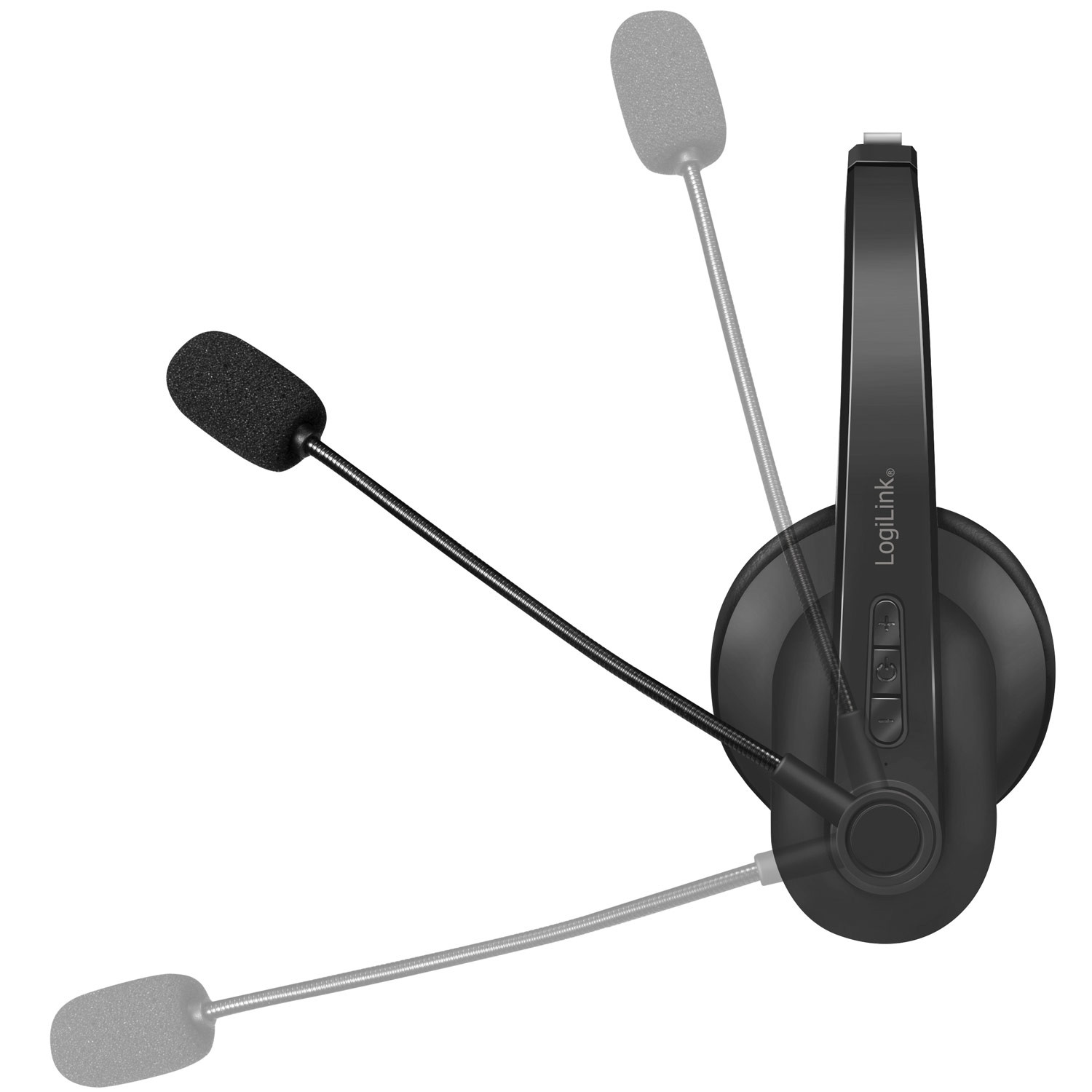 Bluetooth headset Mono incl. charging stand