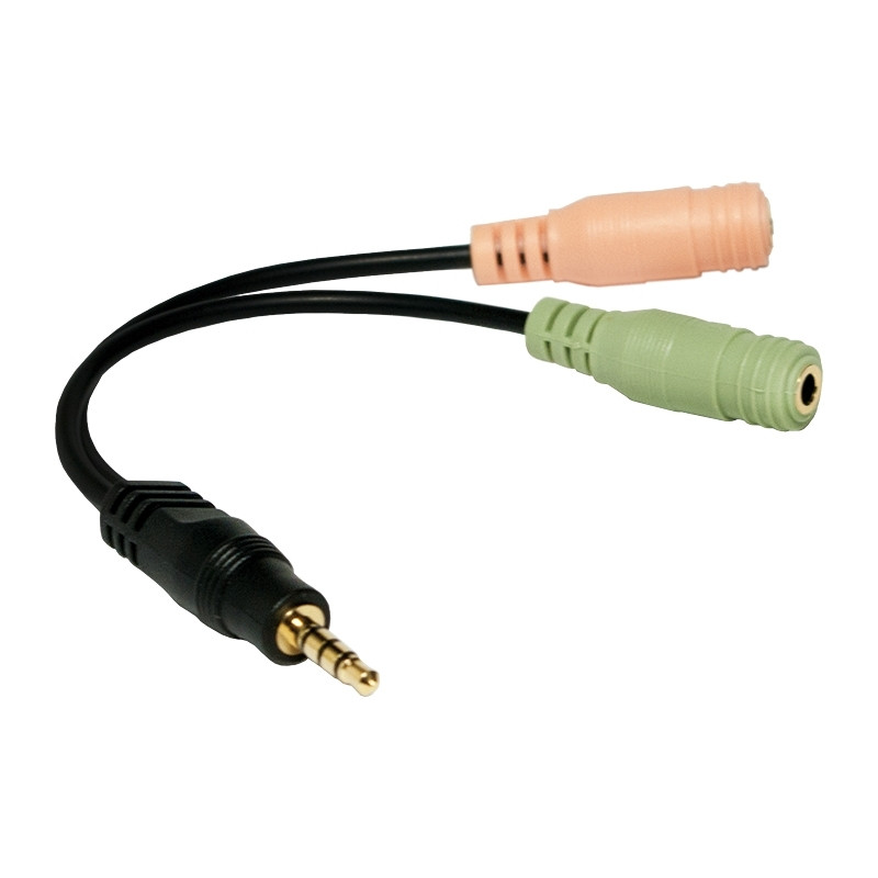 3,5 mm hoofdtelefoonaansluiting - microfoon/geluid