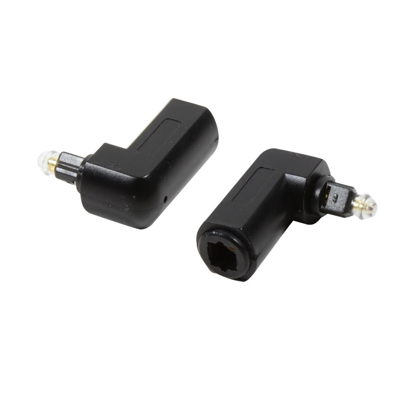 Toslink-Winkeladapter 90 Grad