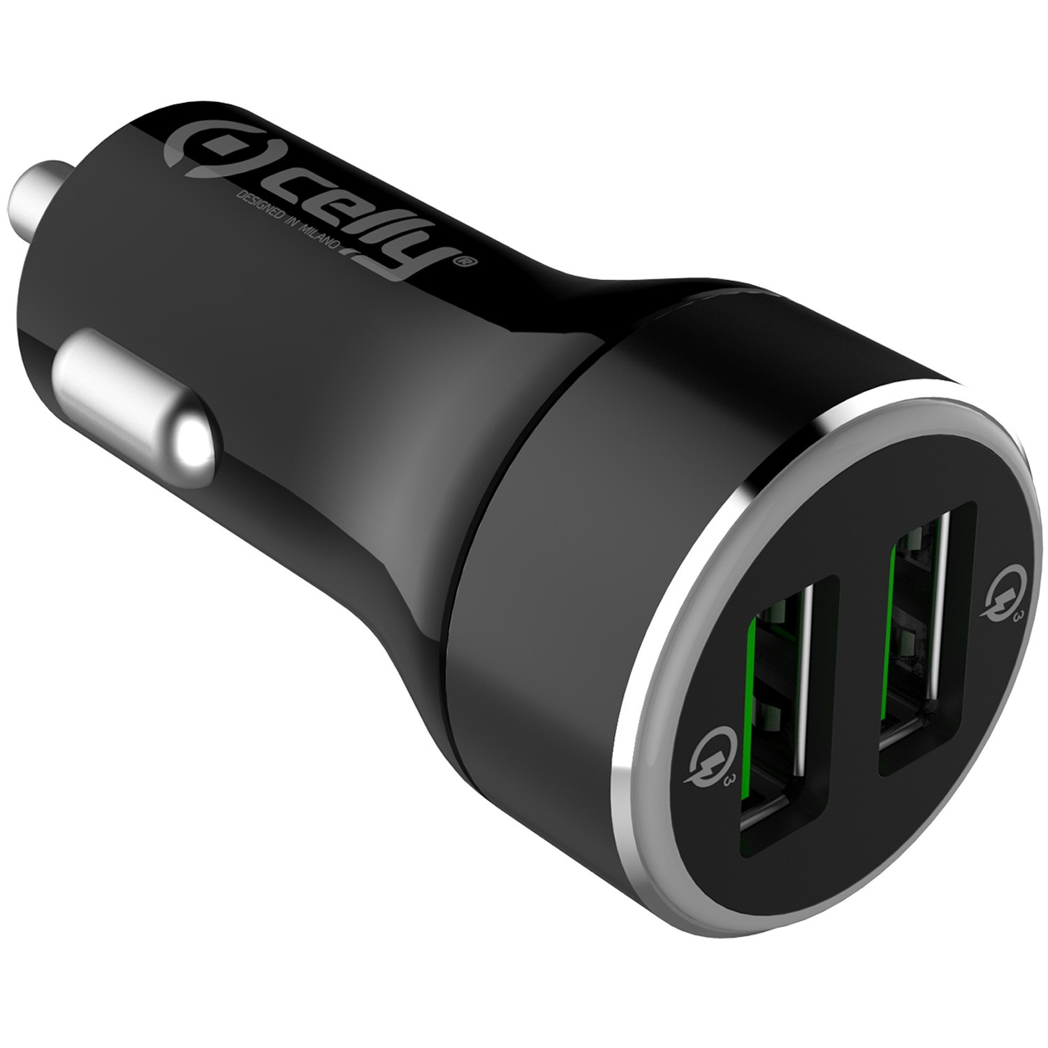 Autolader 2xUSB QC3 Max 36W