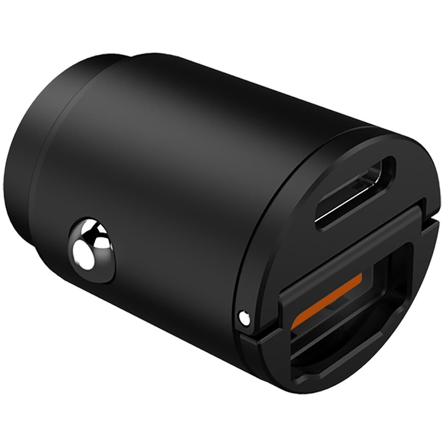 Autolader Mini 1xUSB-C PD 1xUSB 30W