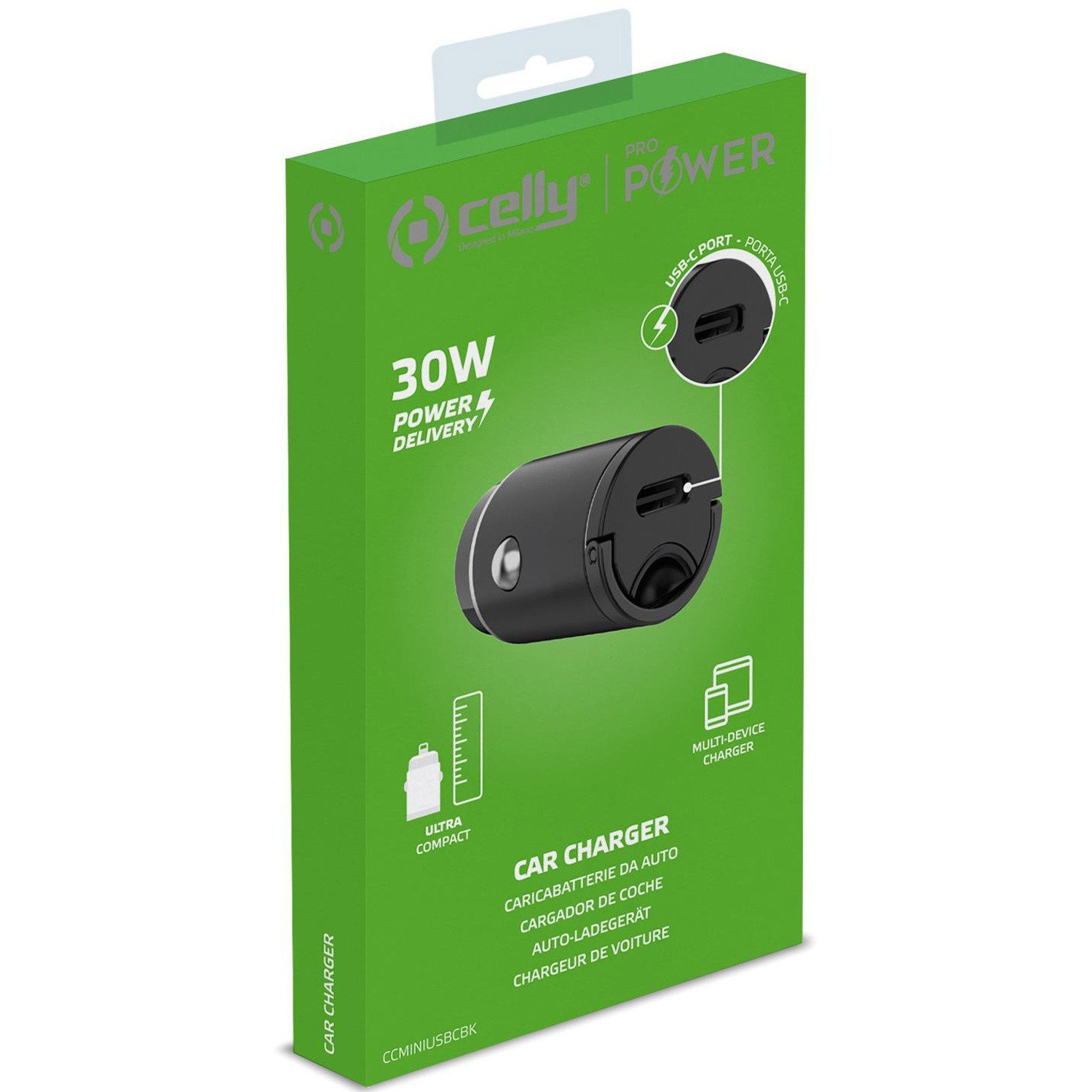 Autolader Mini 1xUSB-C PD 30W