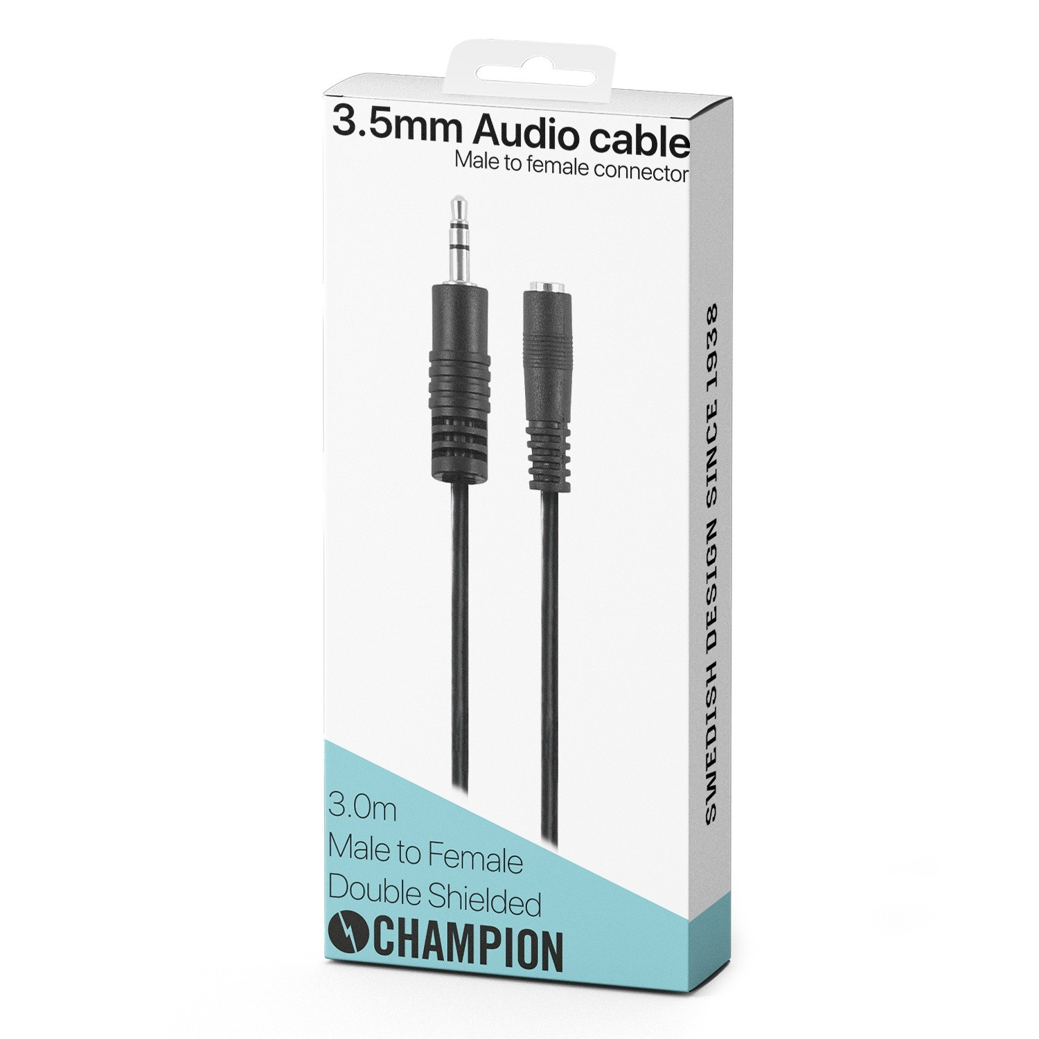 3,5 mm - 3,5 mm Samec-Samica 3,0 m