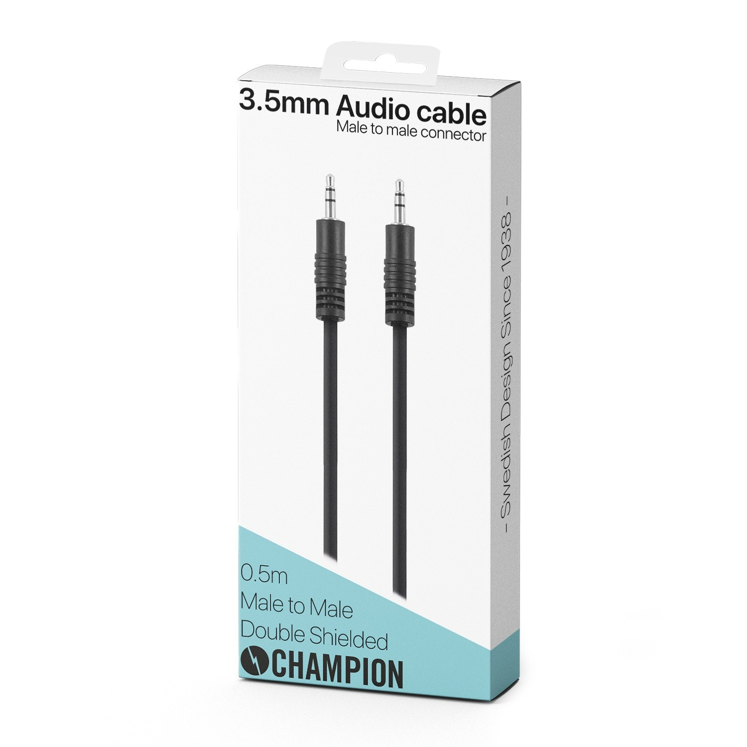3,5mm - 3,5mm Macho-Macho 0,5m