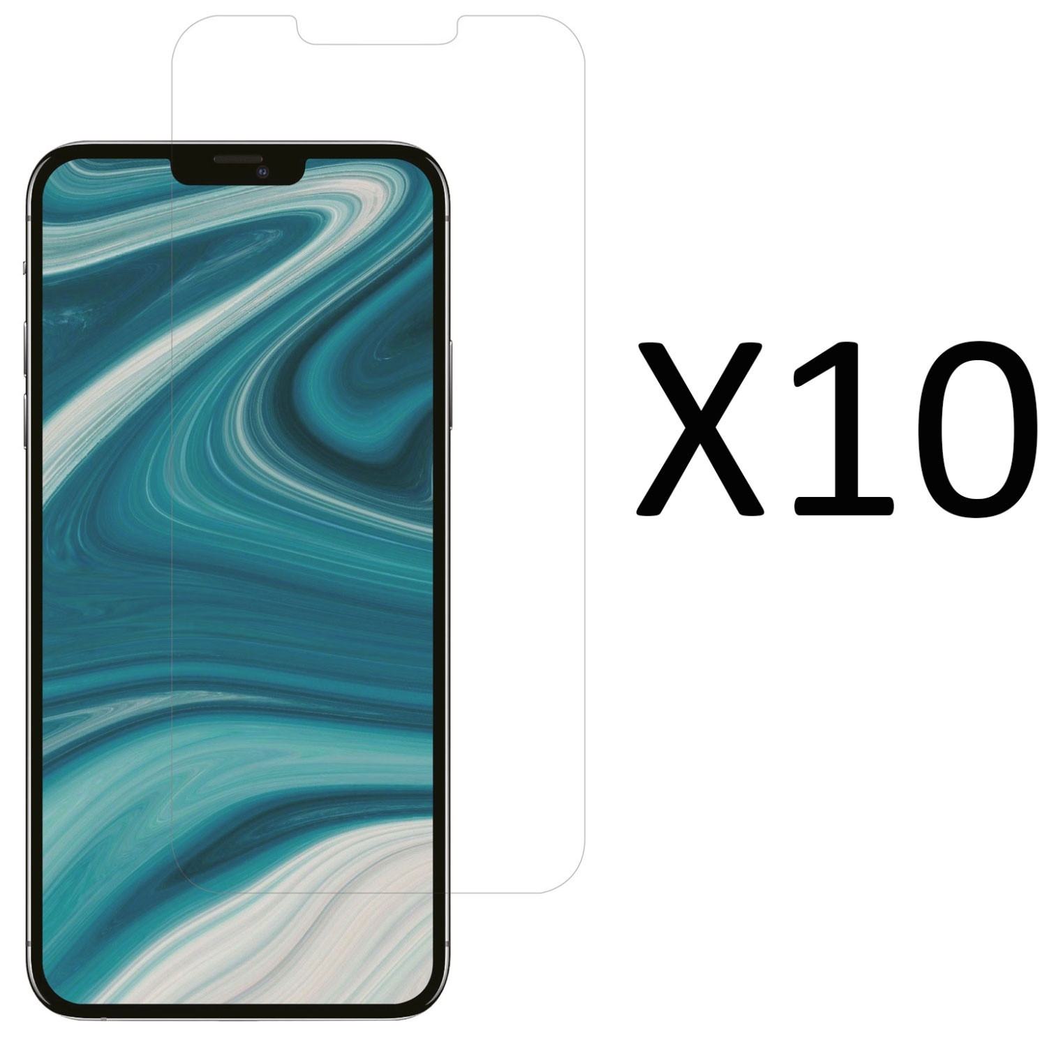 Screenprotector iPhone 12/iPhone 12 Pro 10-pack