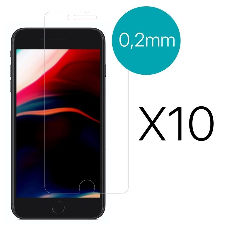 Screenprotector iPhone 7/8/SE 10-pack