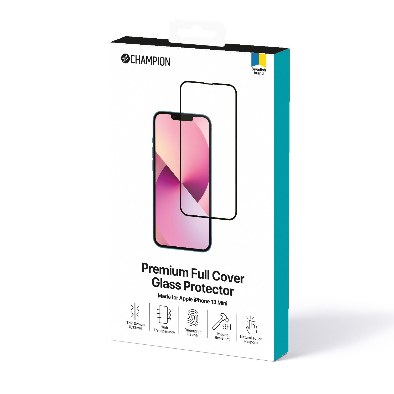 Proteggi schermo iPhone 13 mini Nero